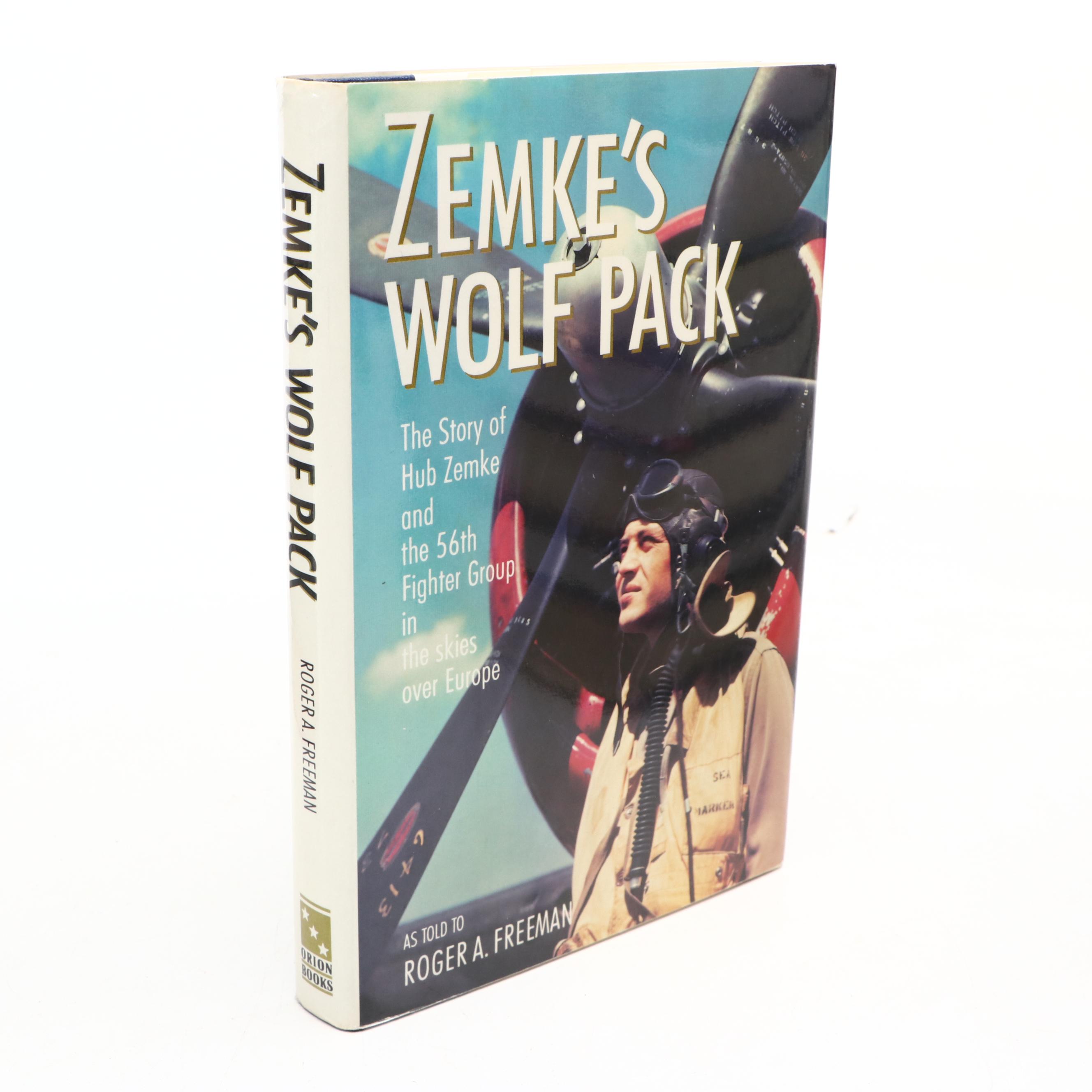 Hub Zemke, Gabby Gabreski and More Signed with Other WWII Books and Ephemera