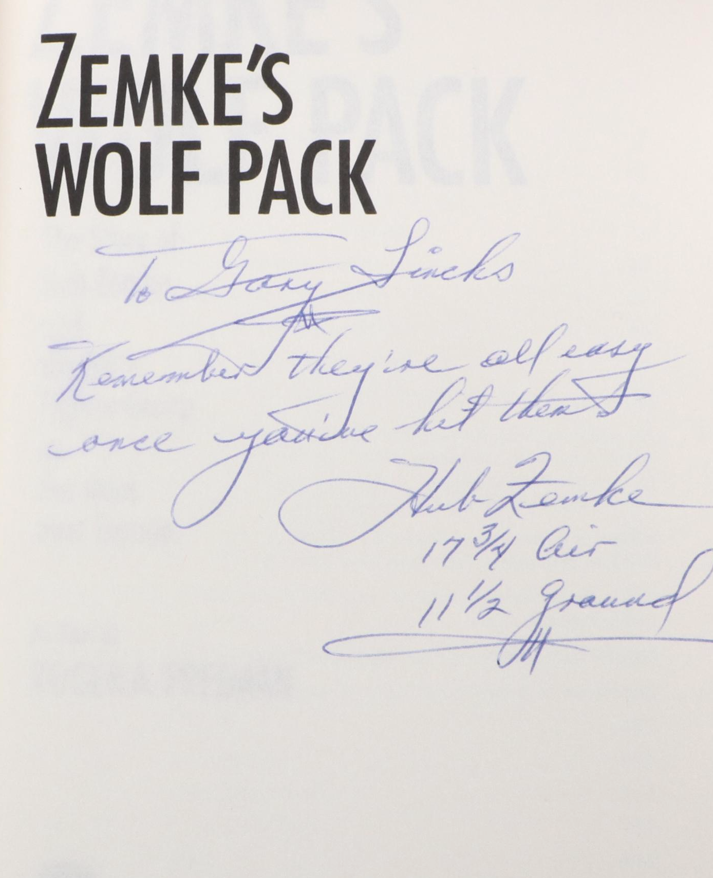 Hub Zemke, Gabby Gabreski and More Signed with Other WWII Books and Ephemera