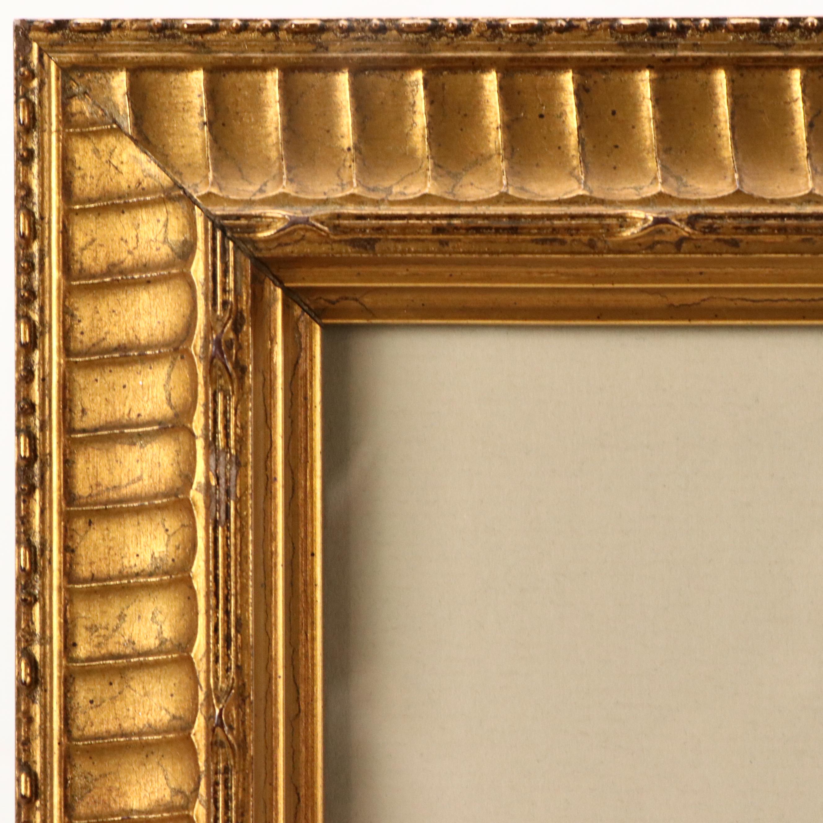 Circus Genre Gouache Painting of Ringmaster and Performers, 20th Century