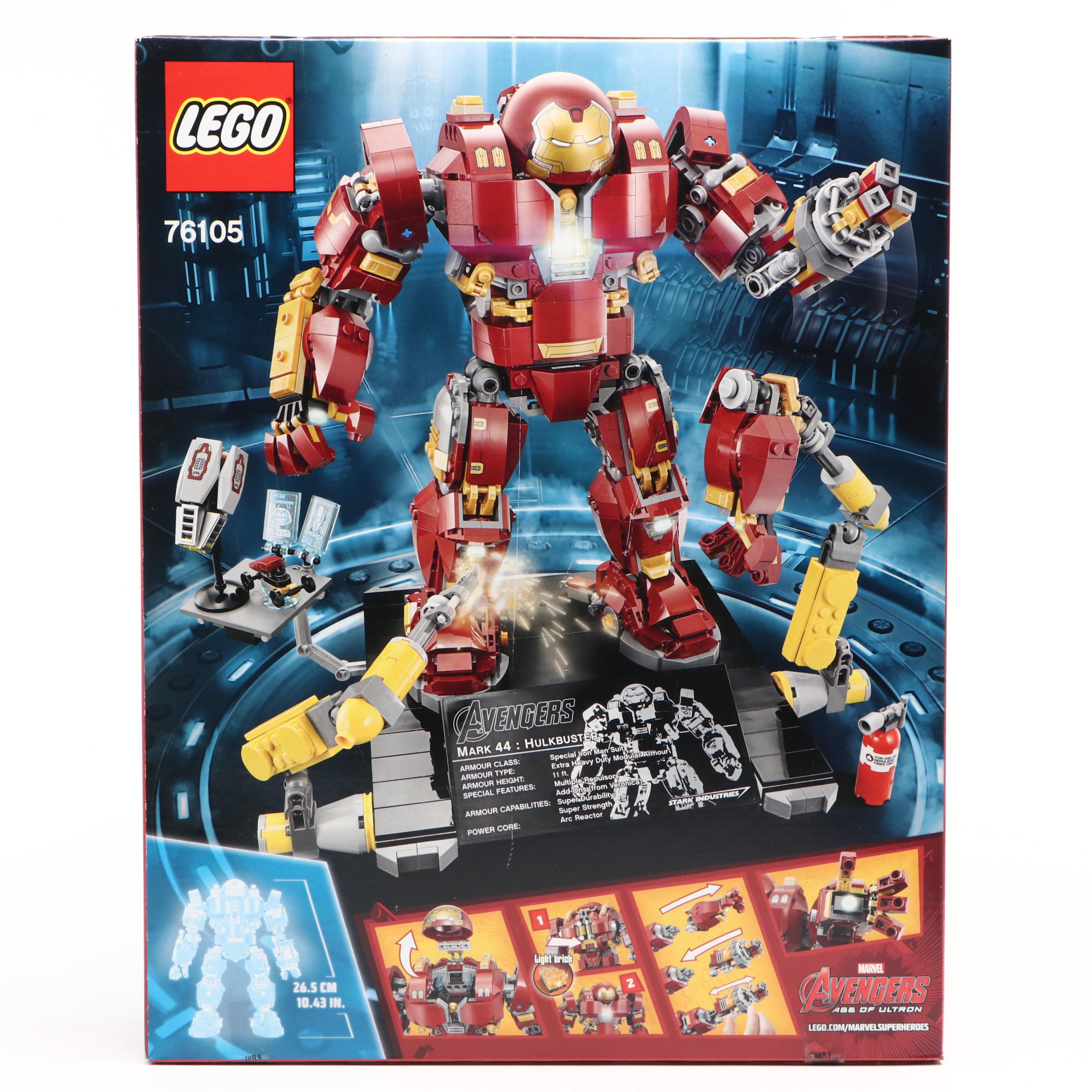 LEGO 76105 The Hulkbuster: Ultron Edition Set, 2018