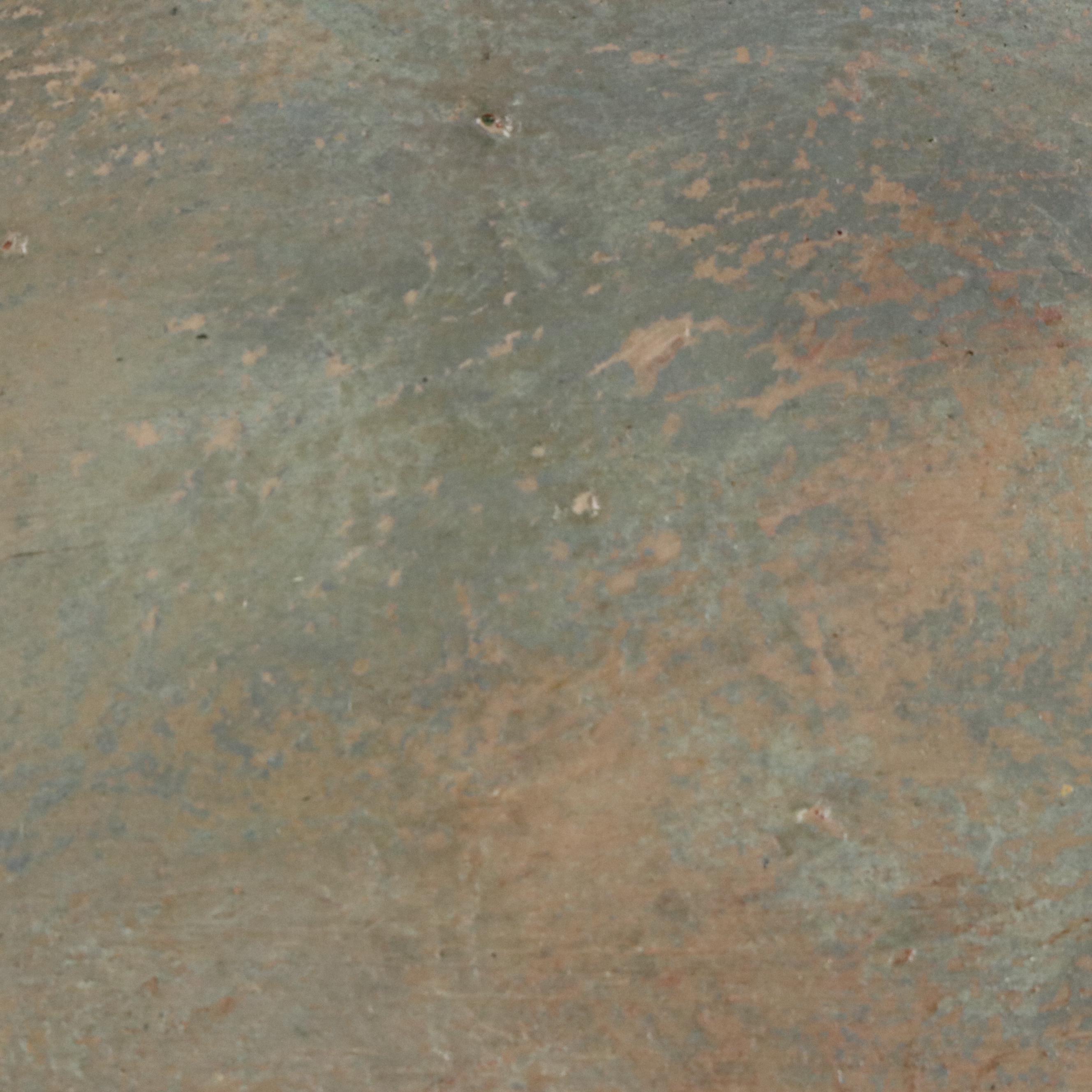 Mickey Rhodes Oil Painting of Muted Modern Landscape, 1967