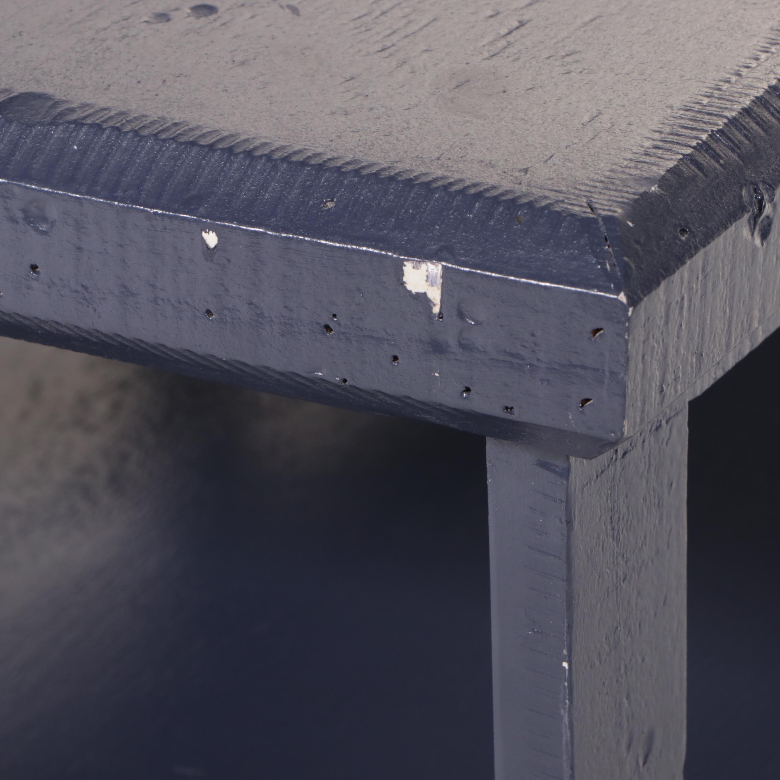 Contemporary Mercantile Style Painted Wood Sideboard