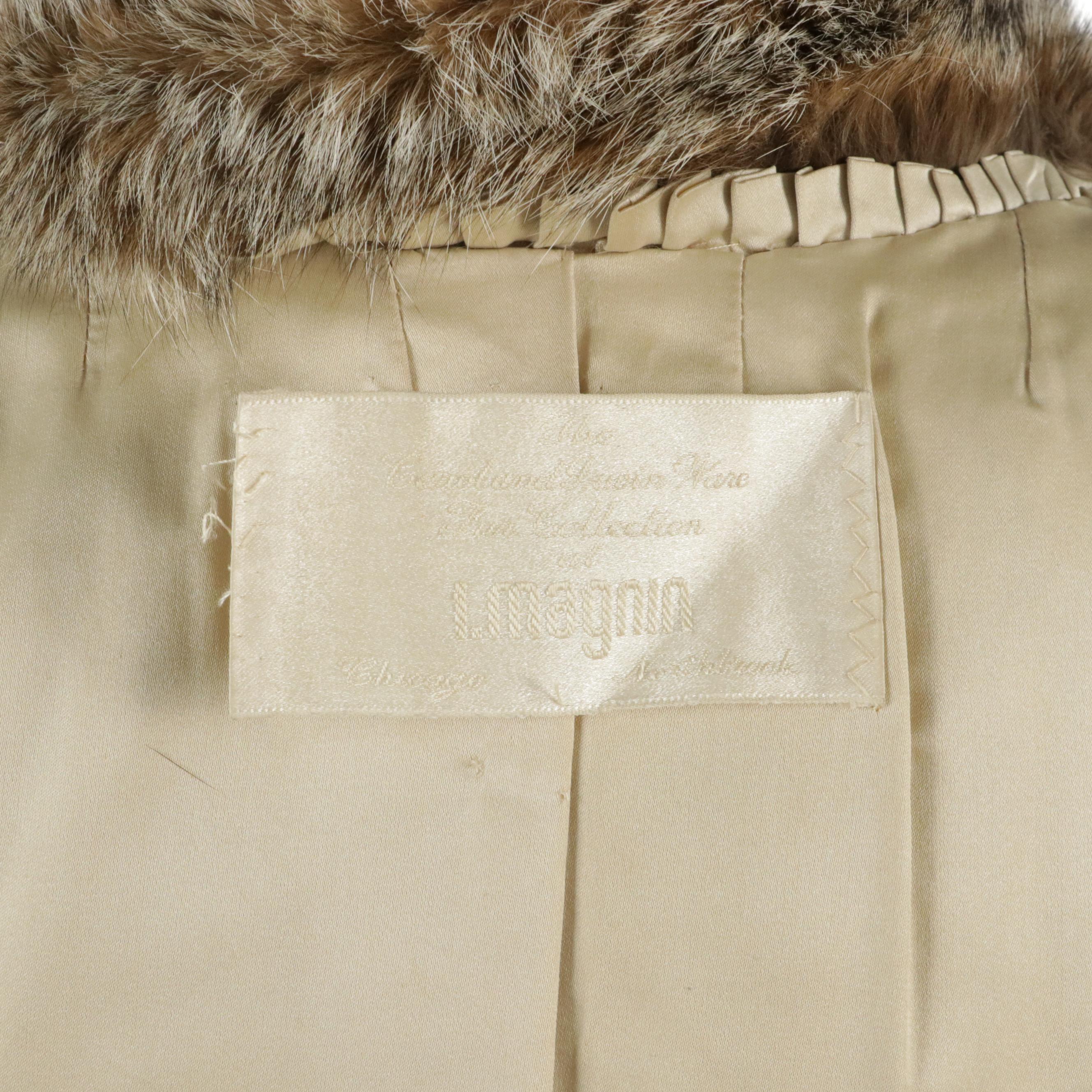 Carol and Irwin Ware Fur Collection/I. Magnin Coyote Fur Coat