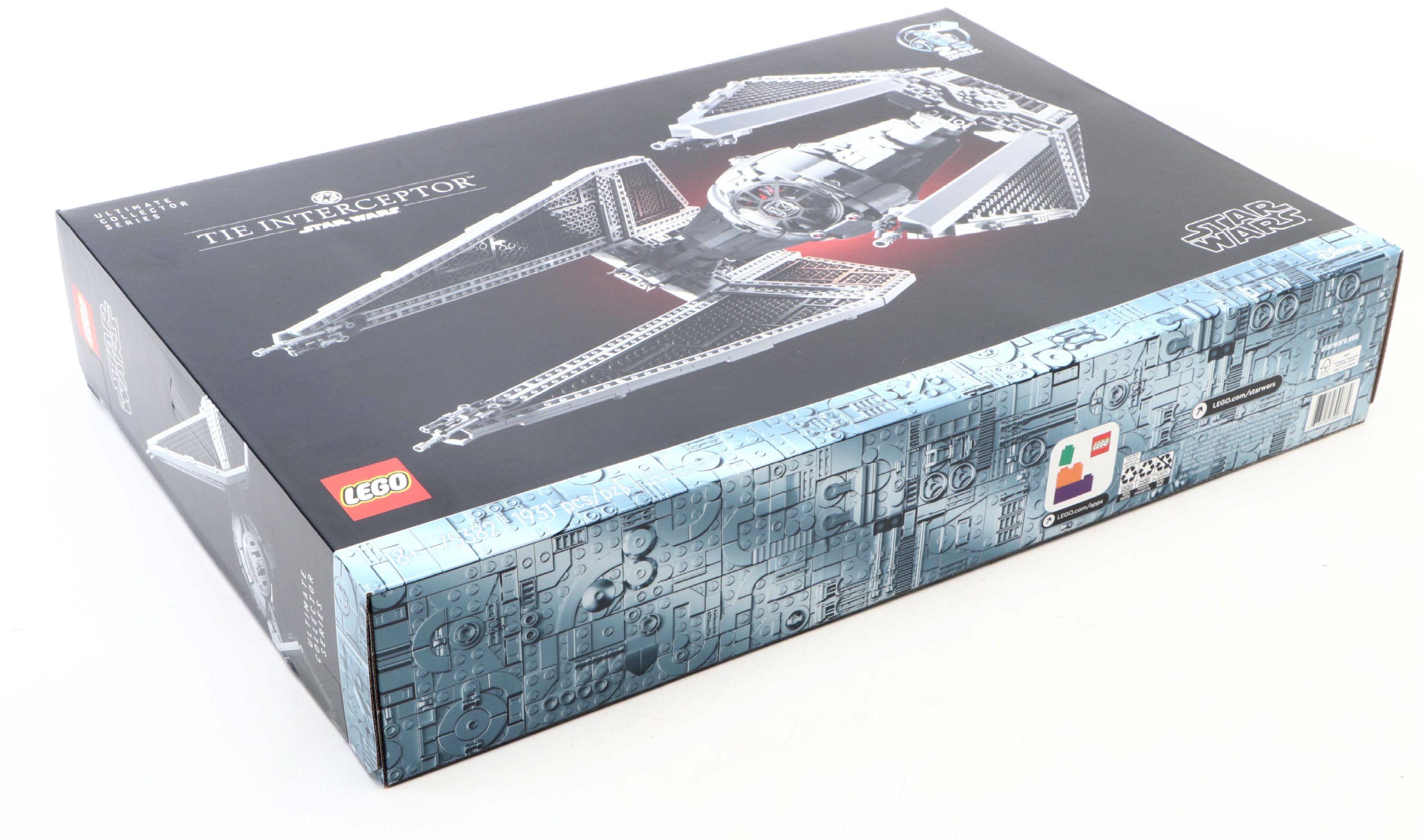 LEGO 75382 Star Wars TIE Interceptor Set, 2024