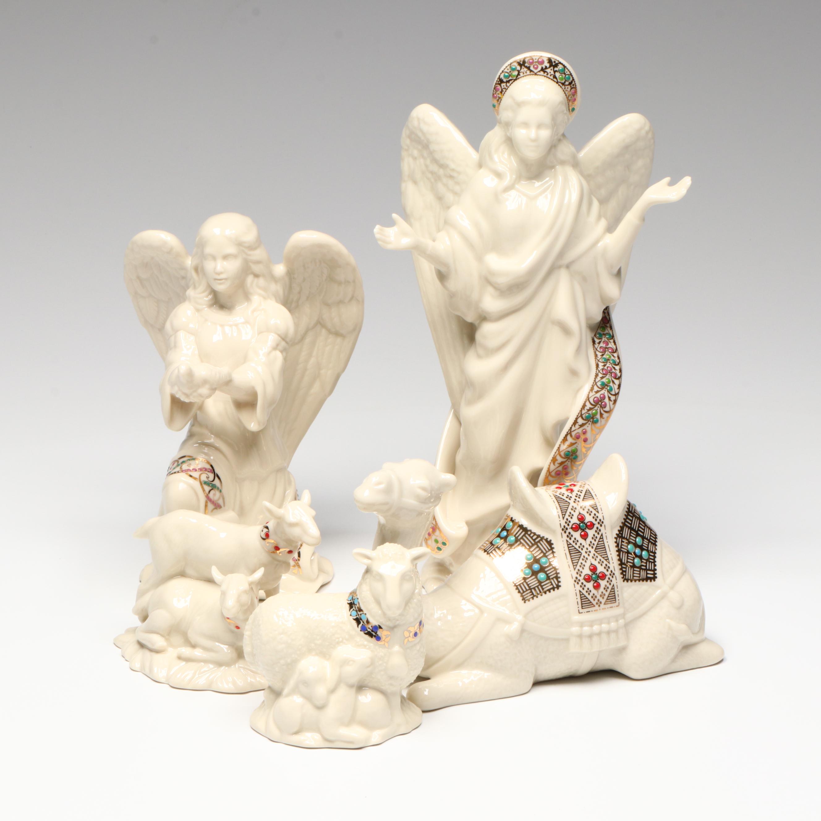 Lenox "Angel of Peace" and Other China Jewels Collection Figurines