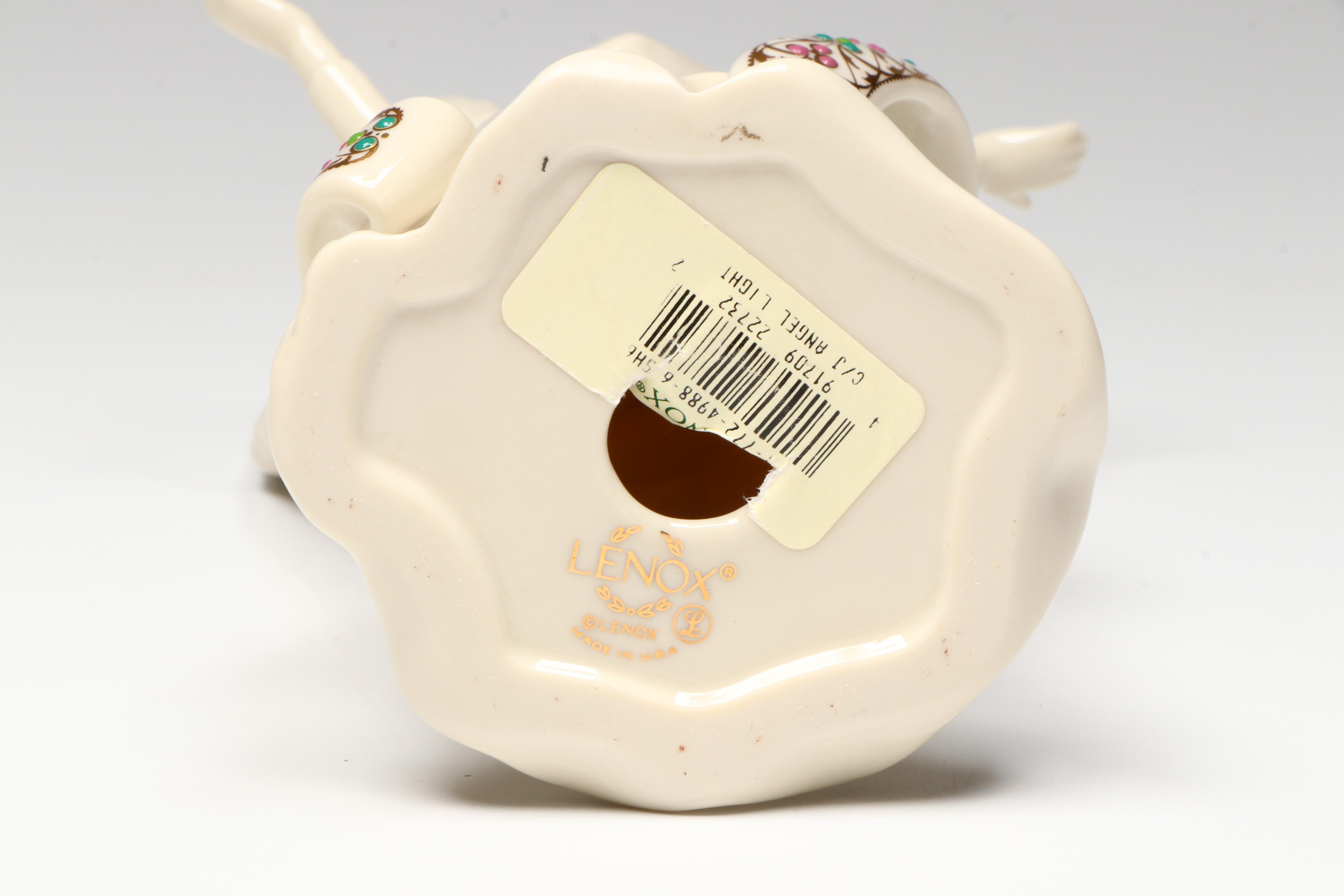 Lenox "Angel of Peace" and Other China Jewels Collection Figurines