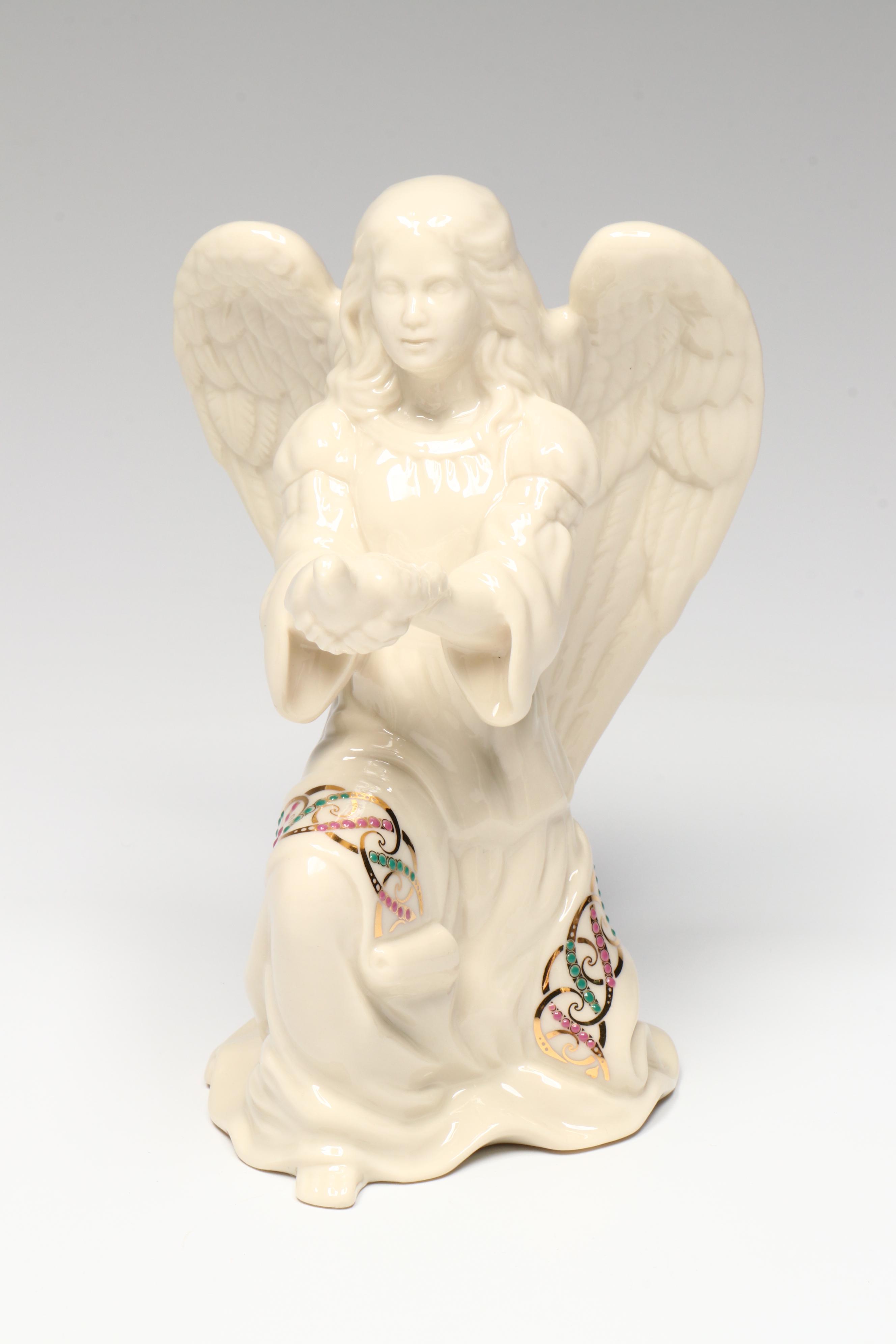Lenox "Angel of Peace" and Other China Jewels Collection Figurines