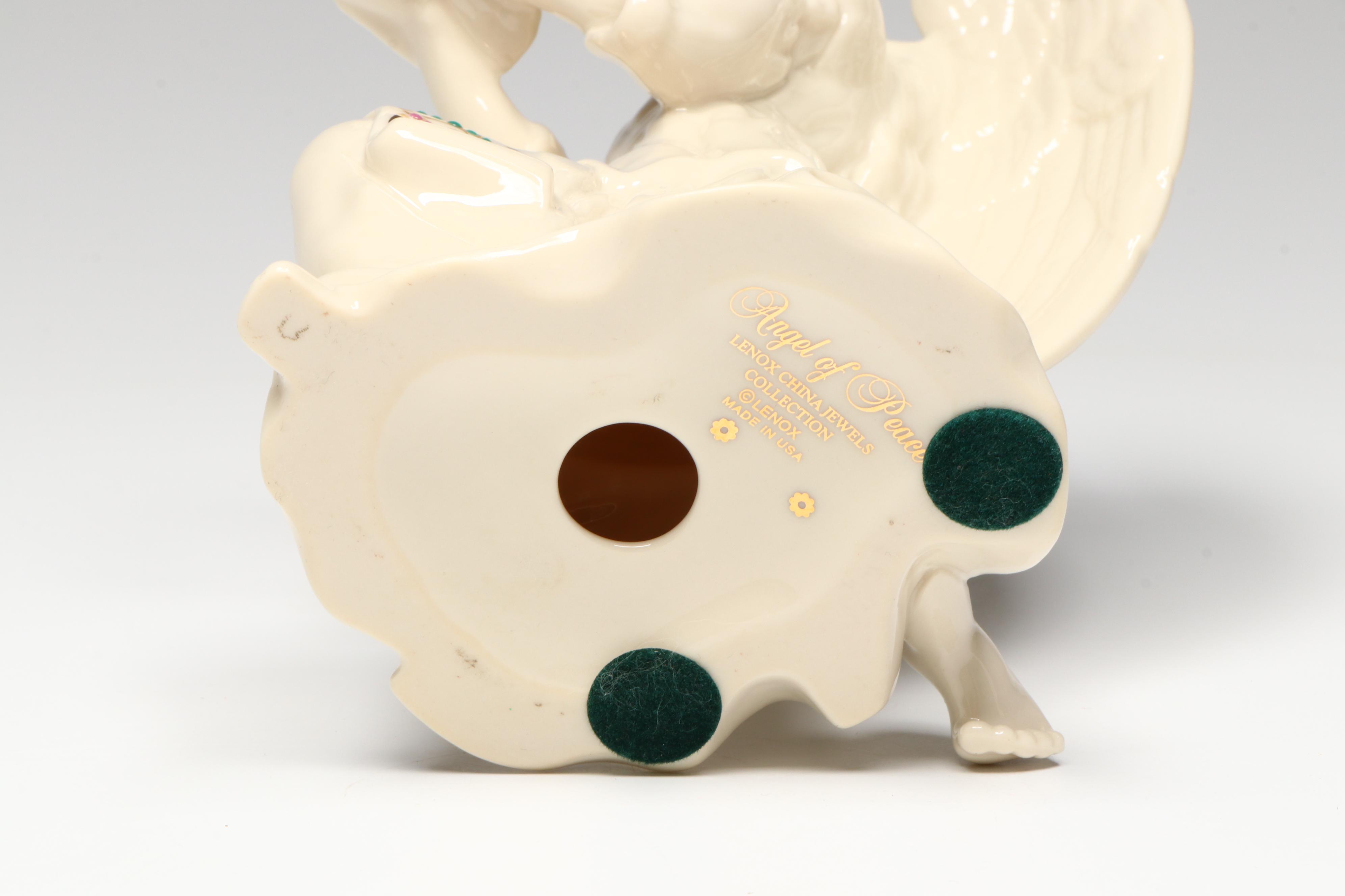 Lenox "Angel of Peace" and Other China Jewels Collection Figurines