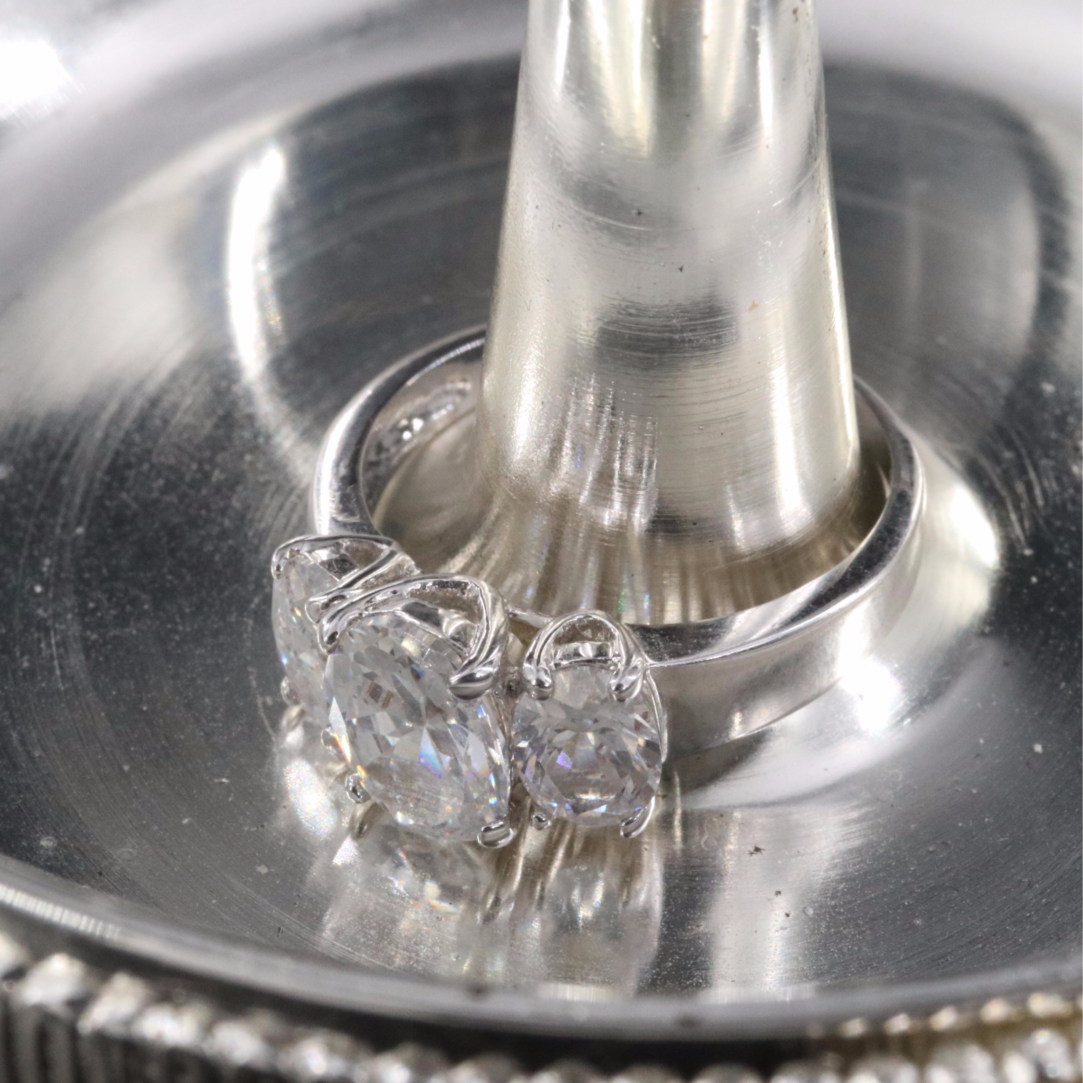 Kate Spade for Lenox Ring Holder with CZ Ring