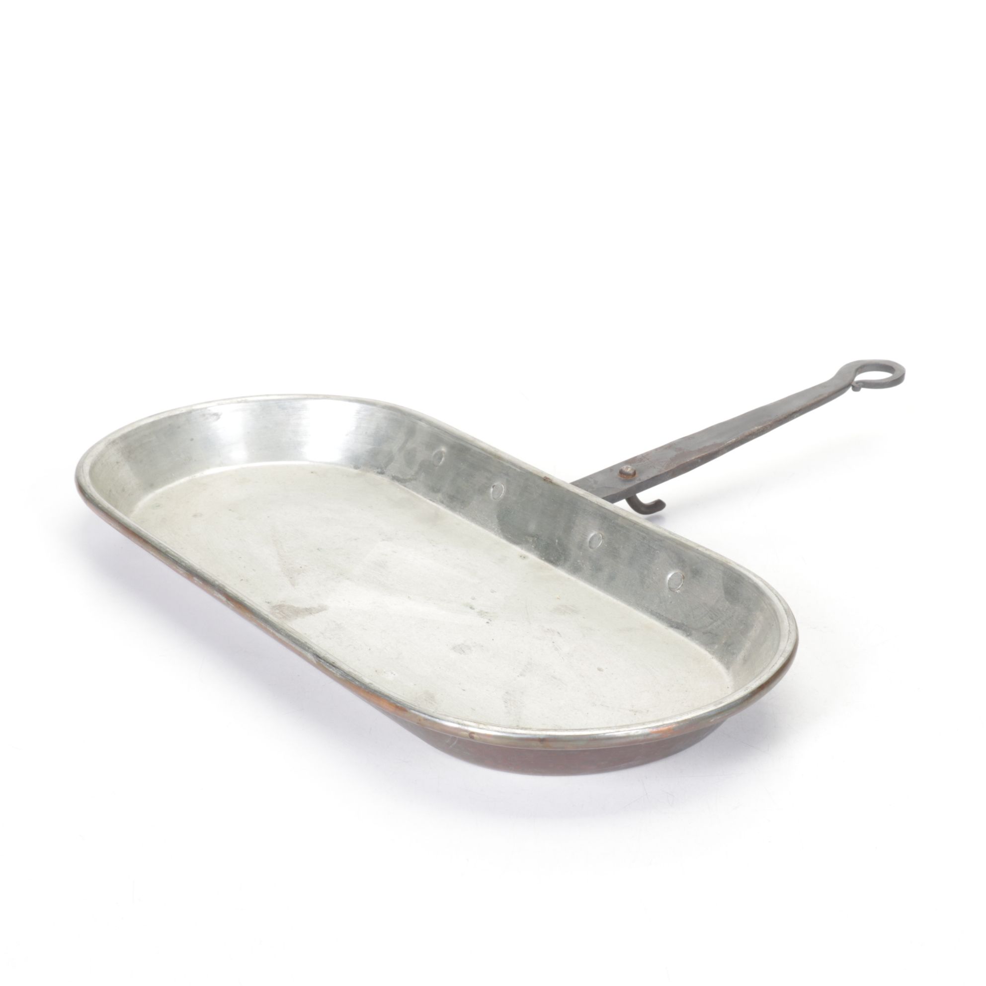 Ruffoni Copper Plated & Iron Lechefrite Pan