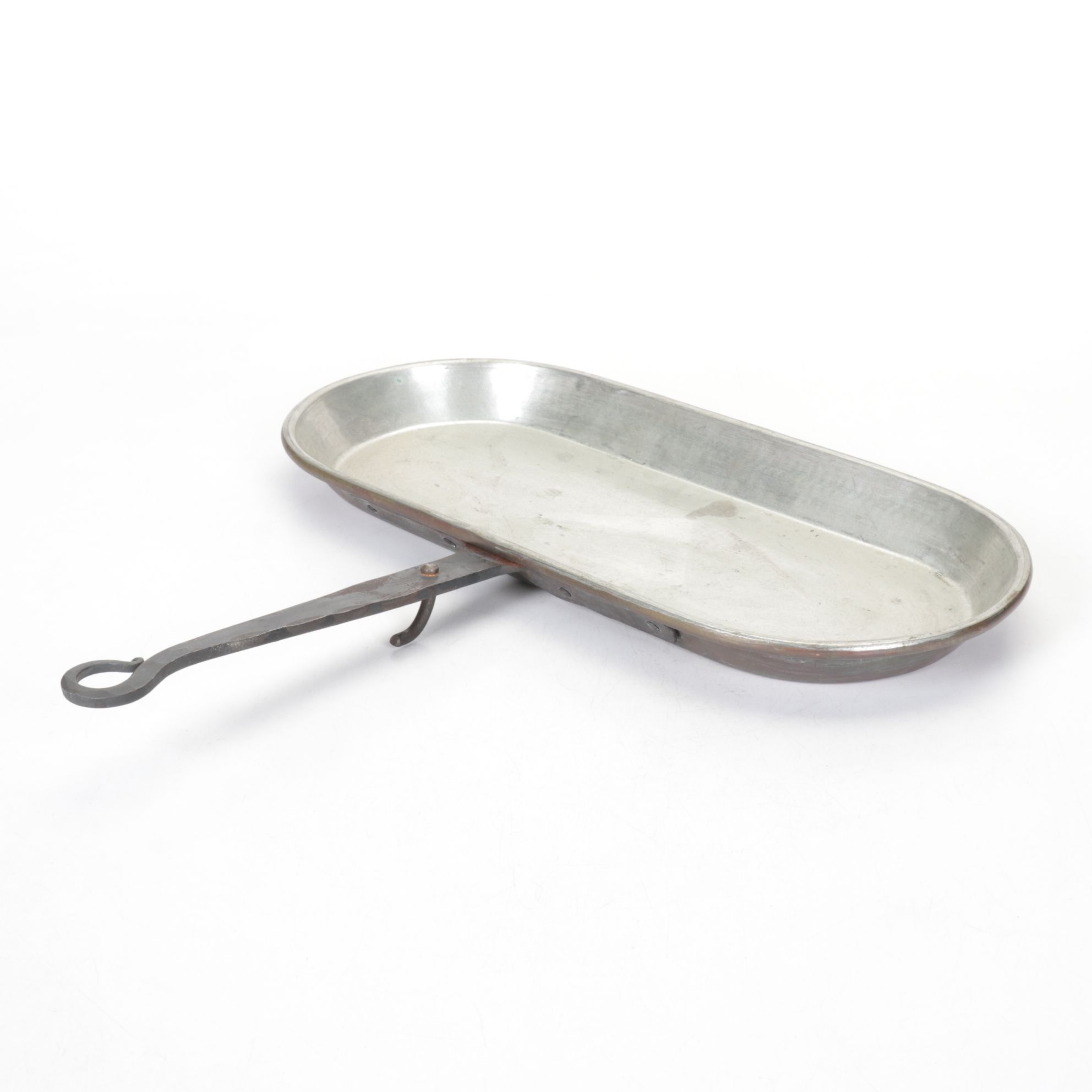 Ruffoni Copper Plated & Iron Lechefrite Pan