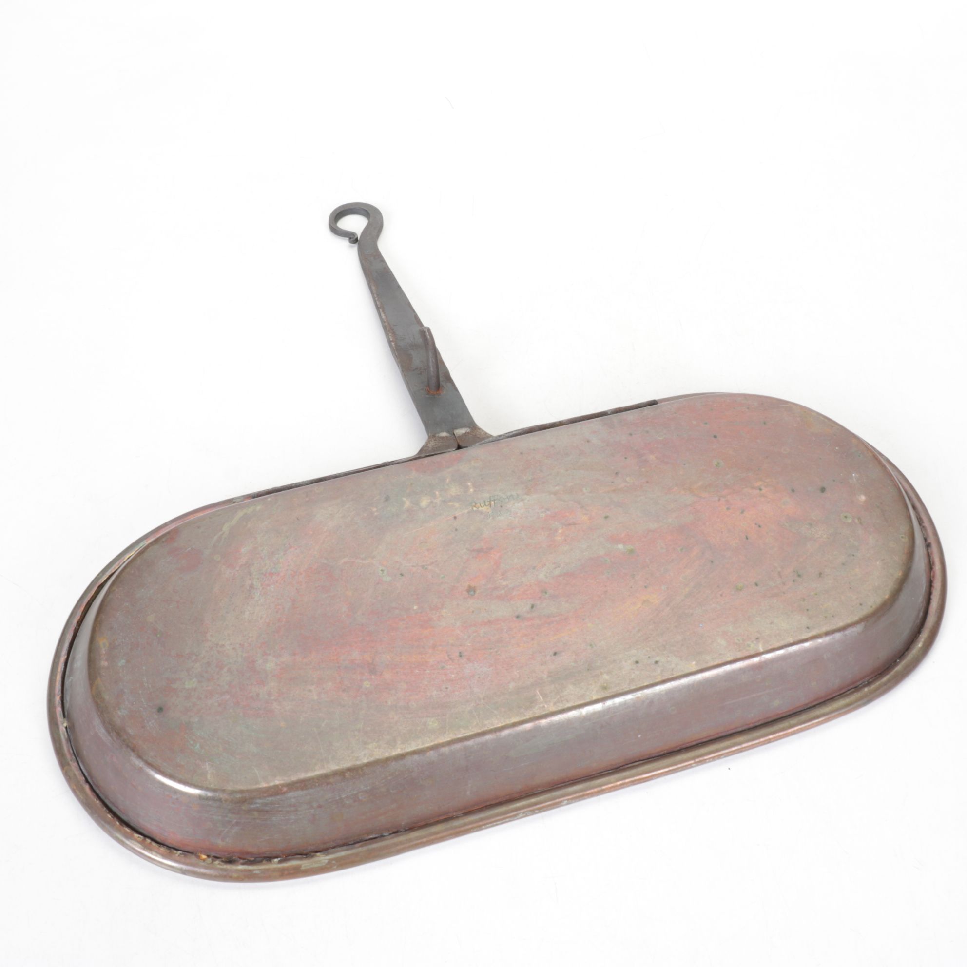 Ruffoni Copper Plated & Iron Lechefrite Pan