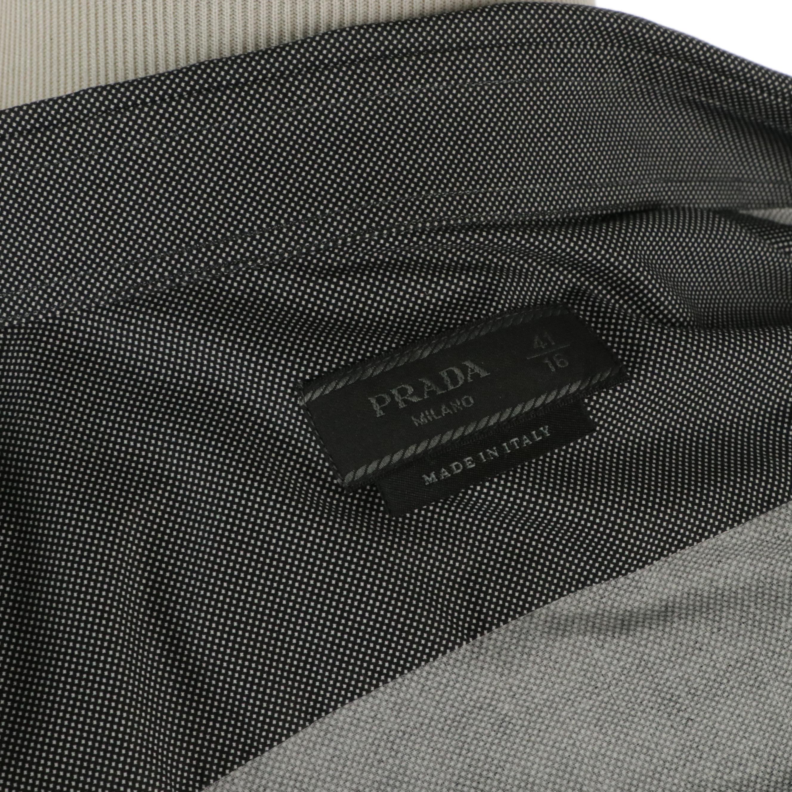 Men's Prada Long Sleeve Dress Shirts