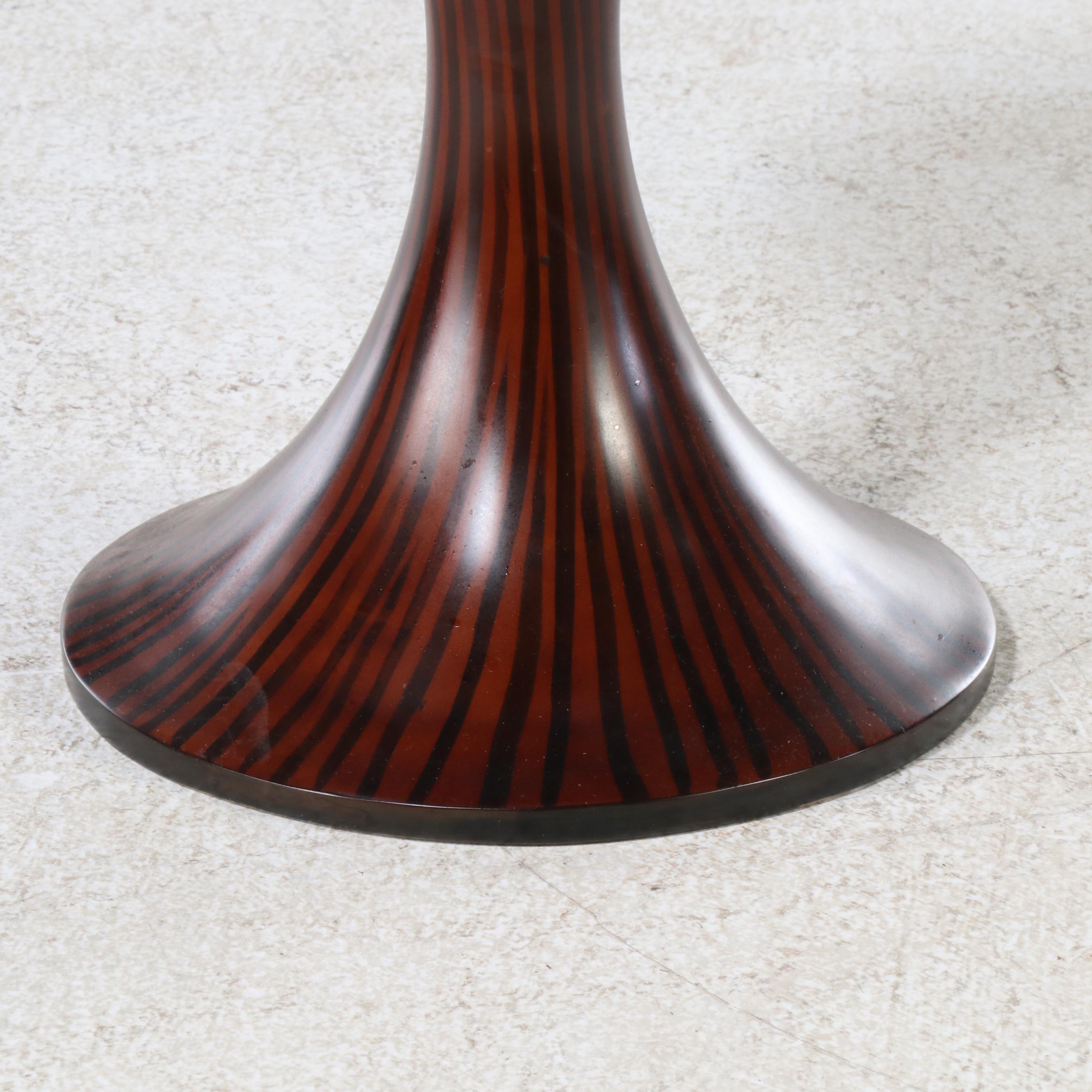 Pair of Contemporary Cinched Accent Tables