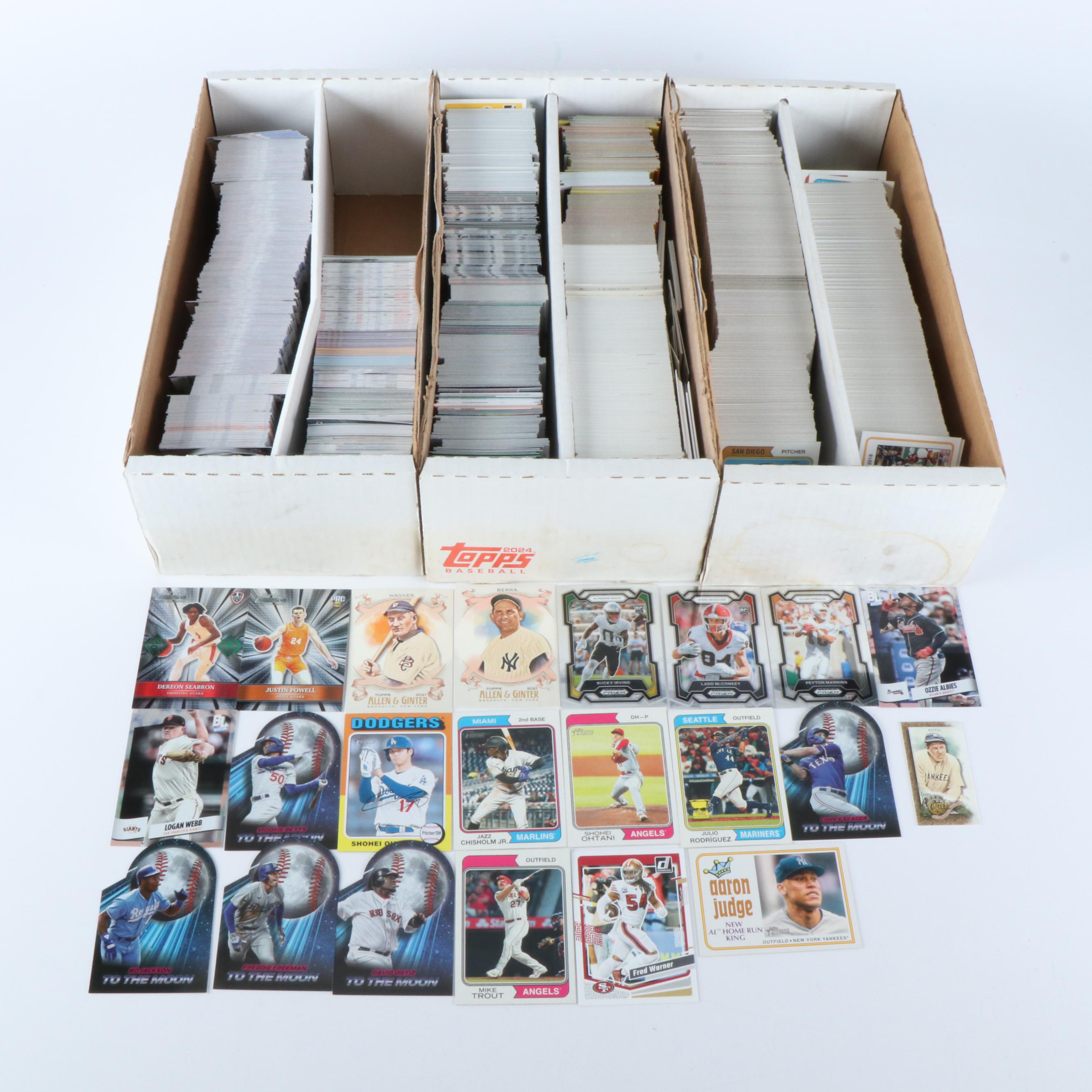 Topps Heritage with Other Sports Cards Featuring Shohei Ohtani and More