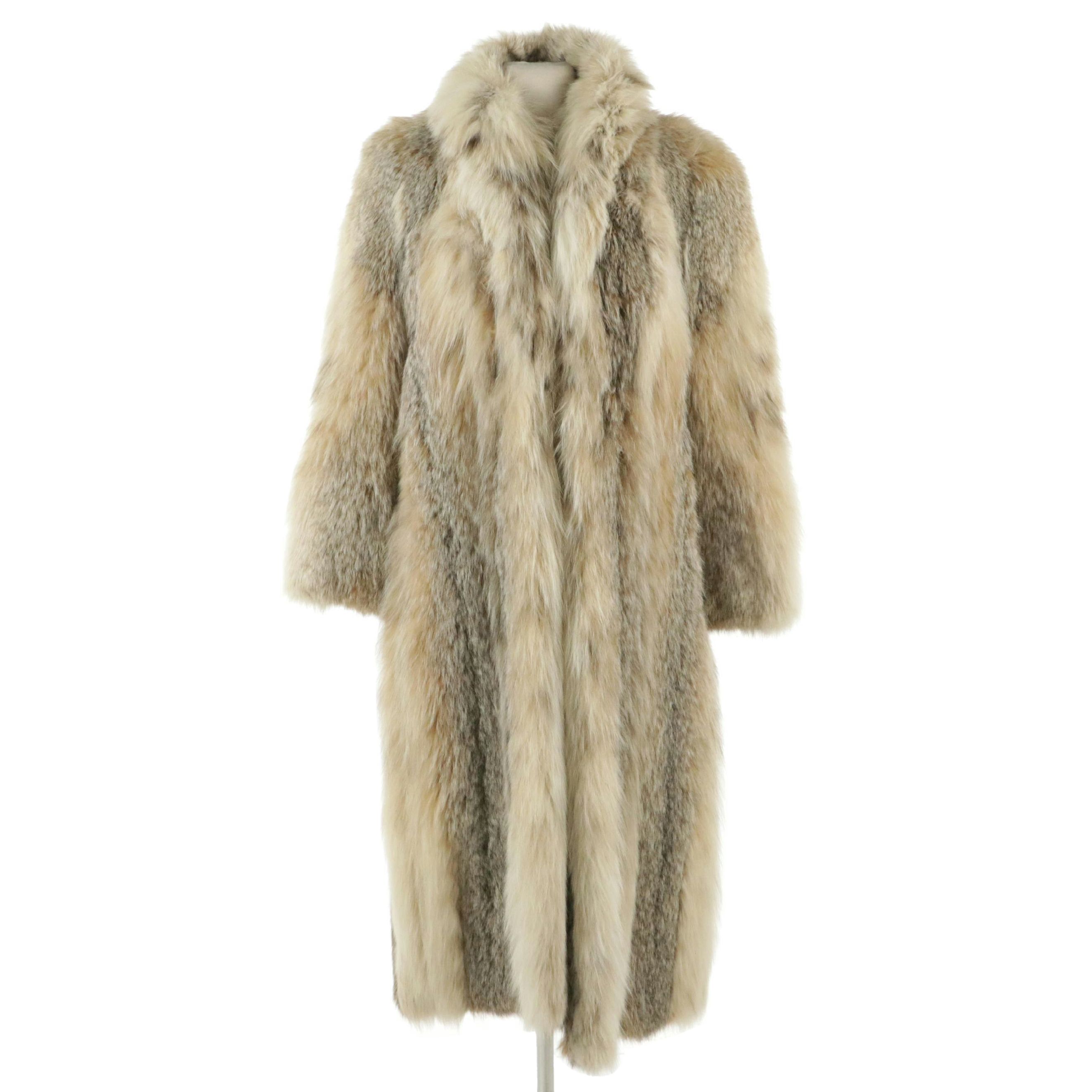 Carol and Irwin Ware Fur Collection/I. Magnin Coyote Fur Coat