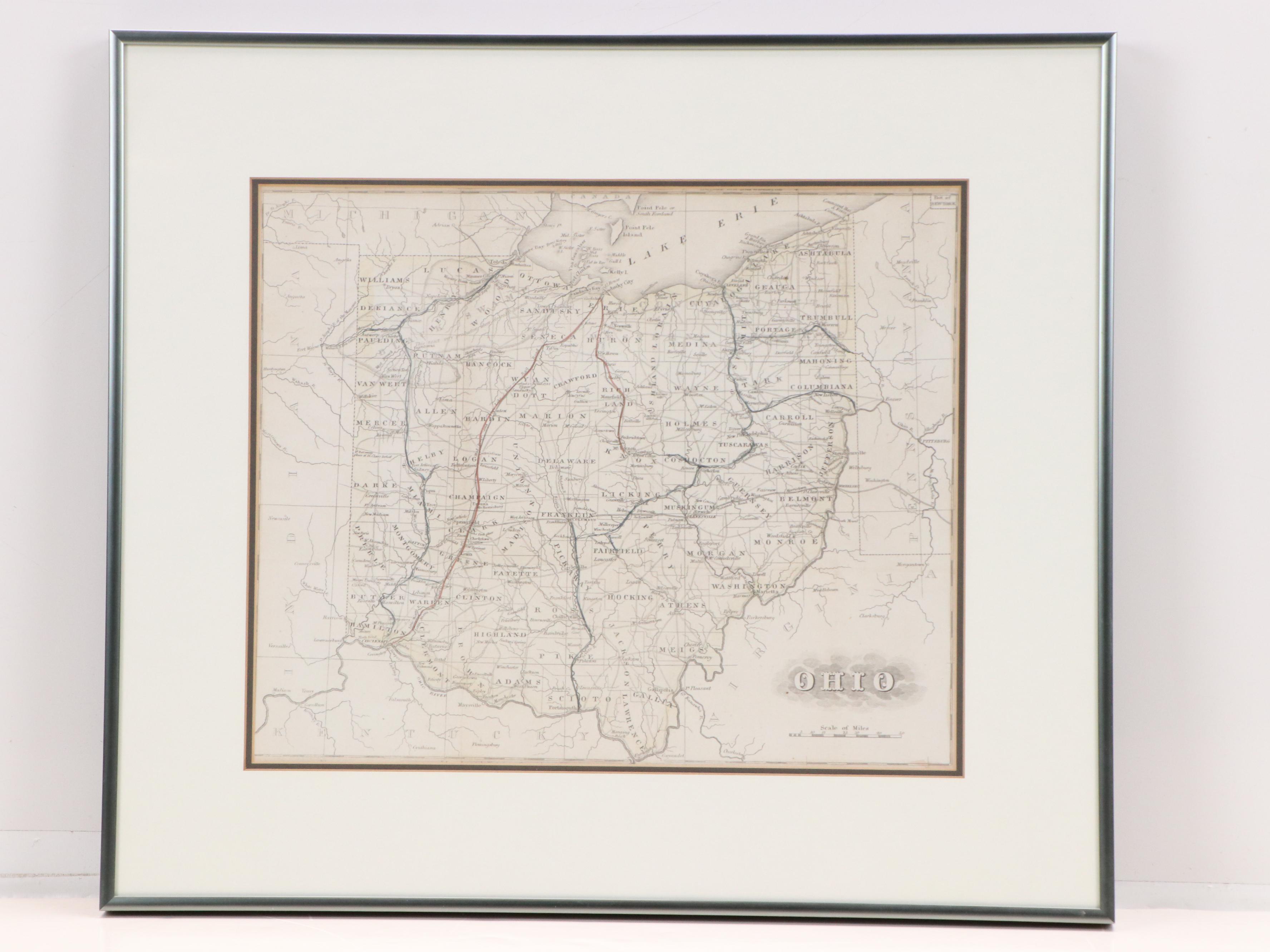 After Bowen Engraving "A Map of the British American Plantations" and More Maps