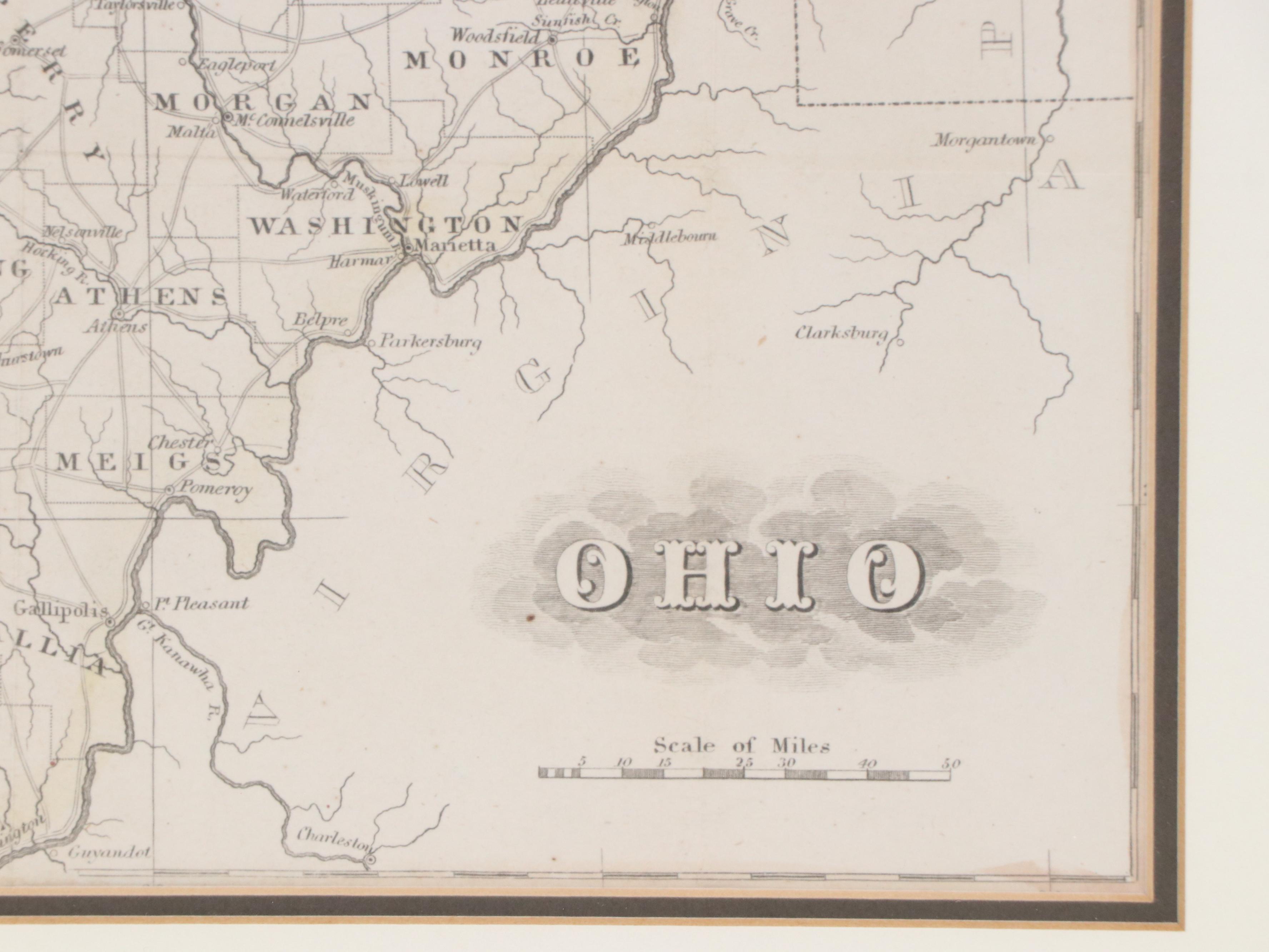 After Bowen Engraving "A Map of the British American Plantations" and More Maps