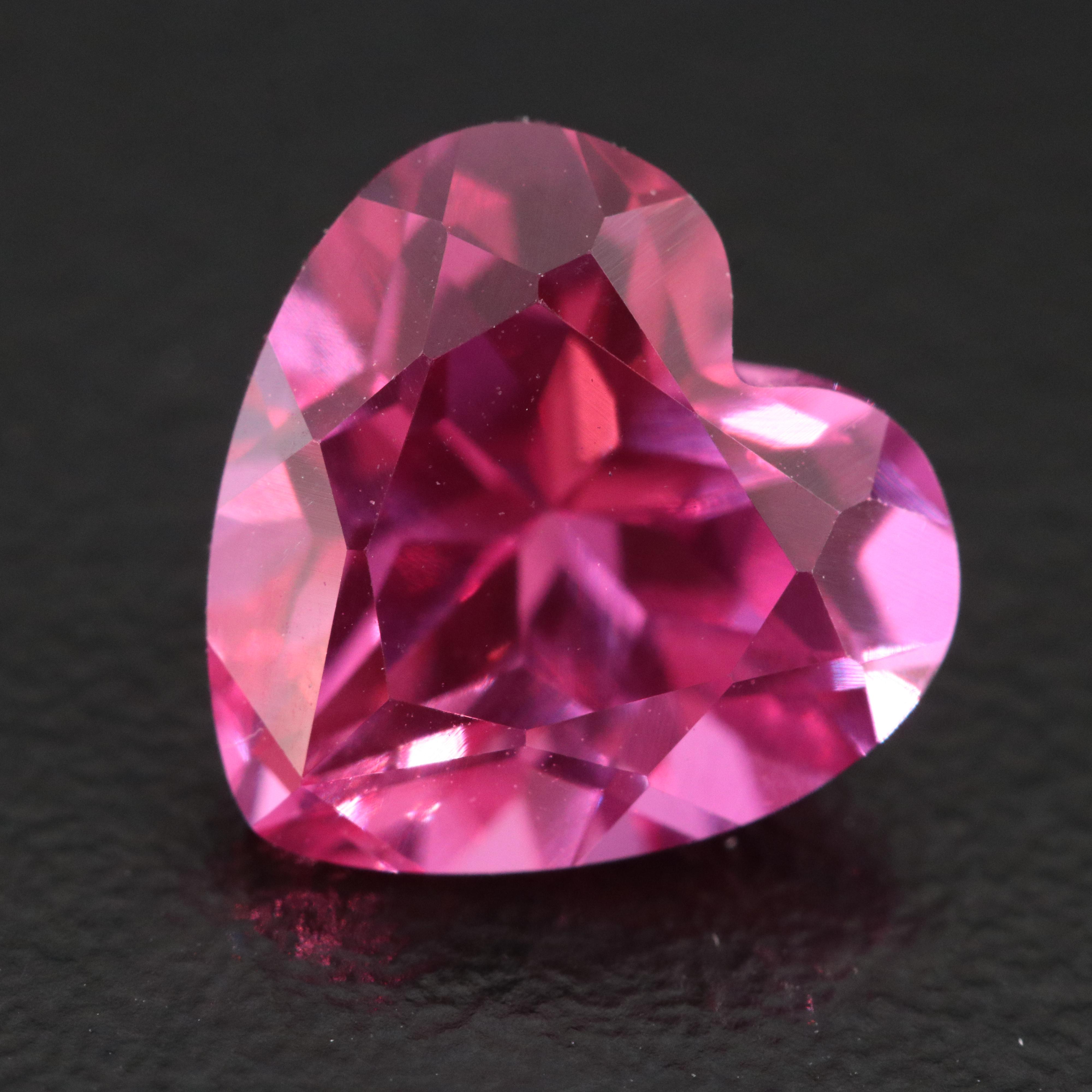 Loose 4.62 CT Lab Grown Ruby