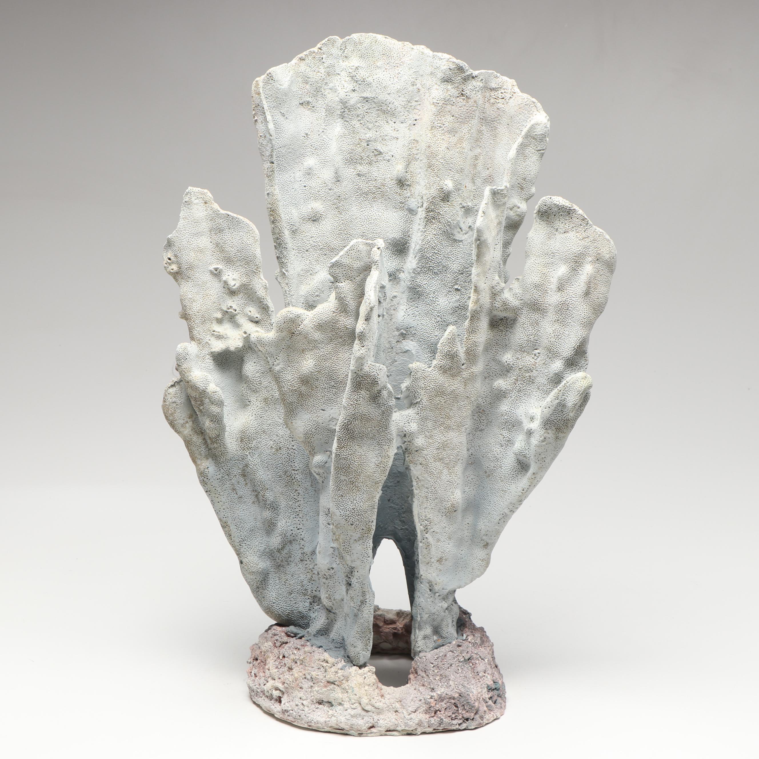 Blue Ridge Coral Specimen in Aggregate Base