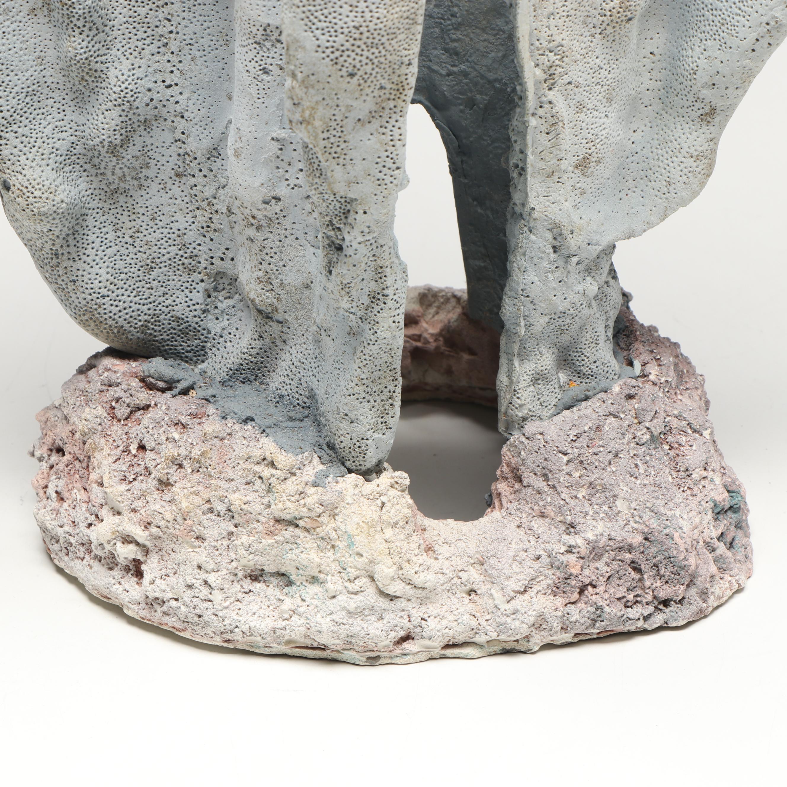 Blue Ridge Coral Specimen in Aggregate Base