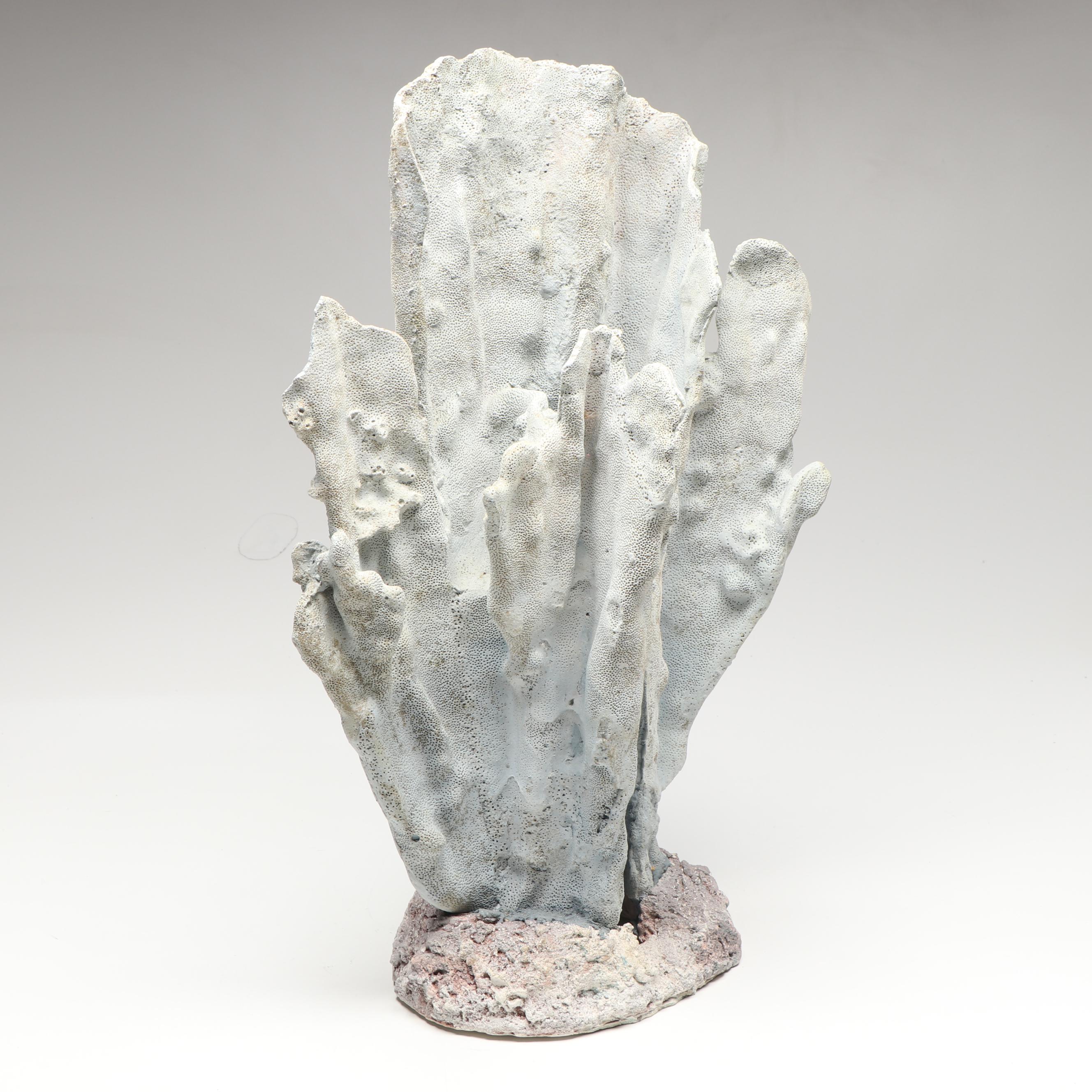 Blue Ridge Coral Specimen in Aggregate Base