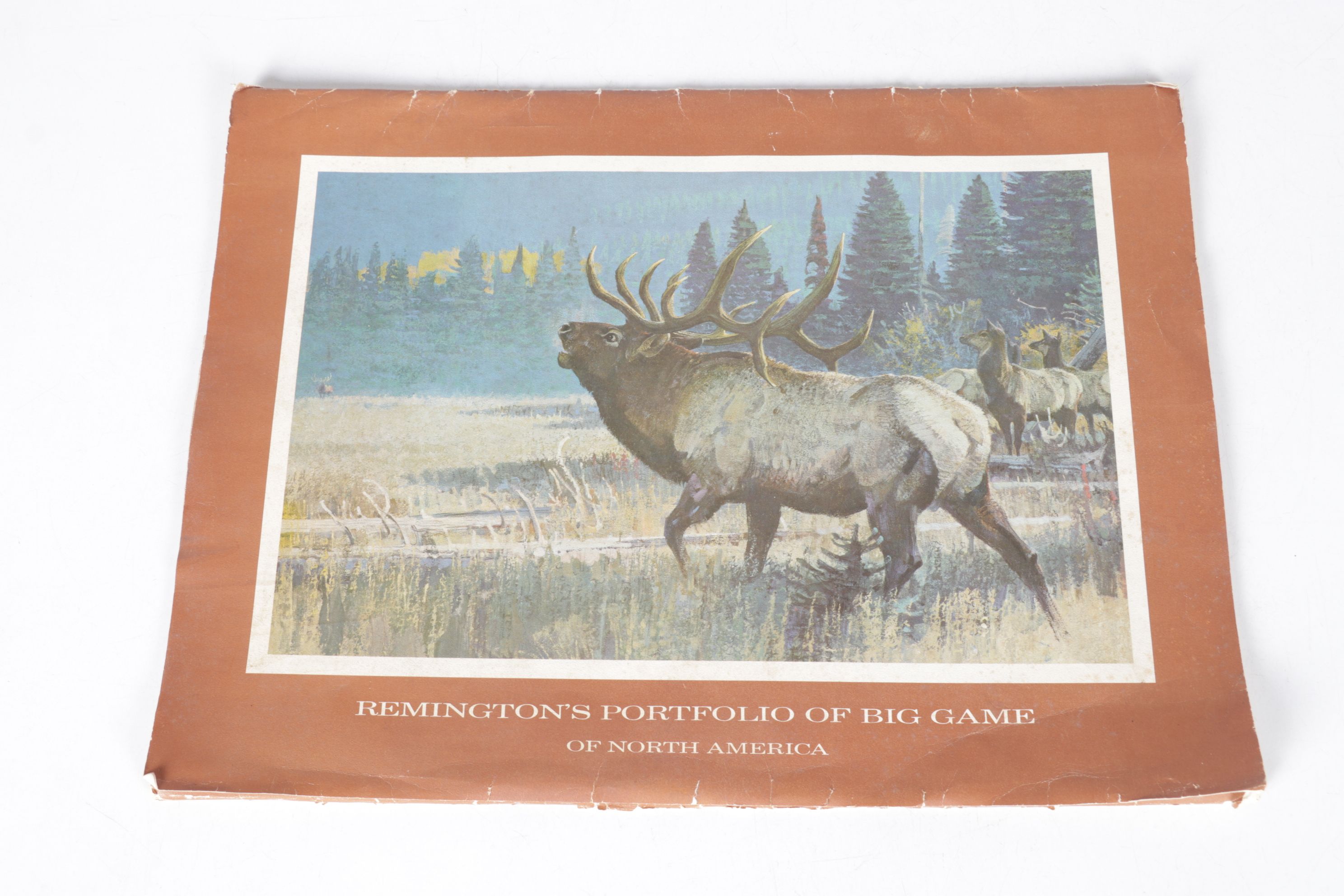 Bob Kuhn Offset Lithograph Collection "Remington's Portfolio of Big Game"