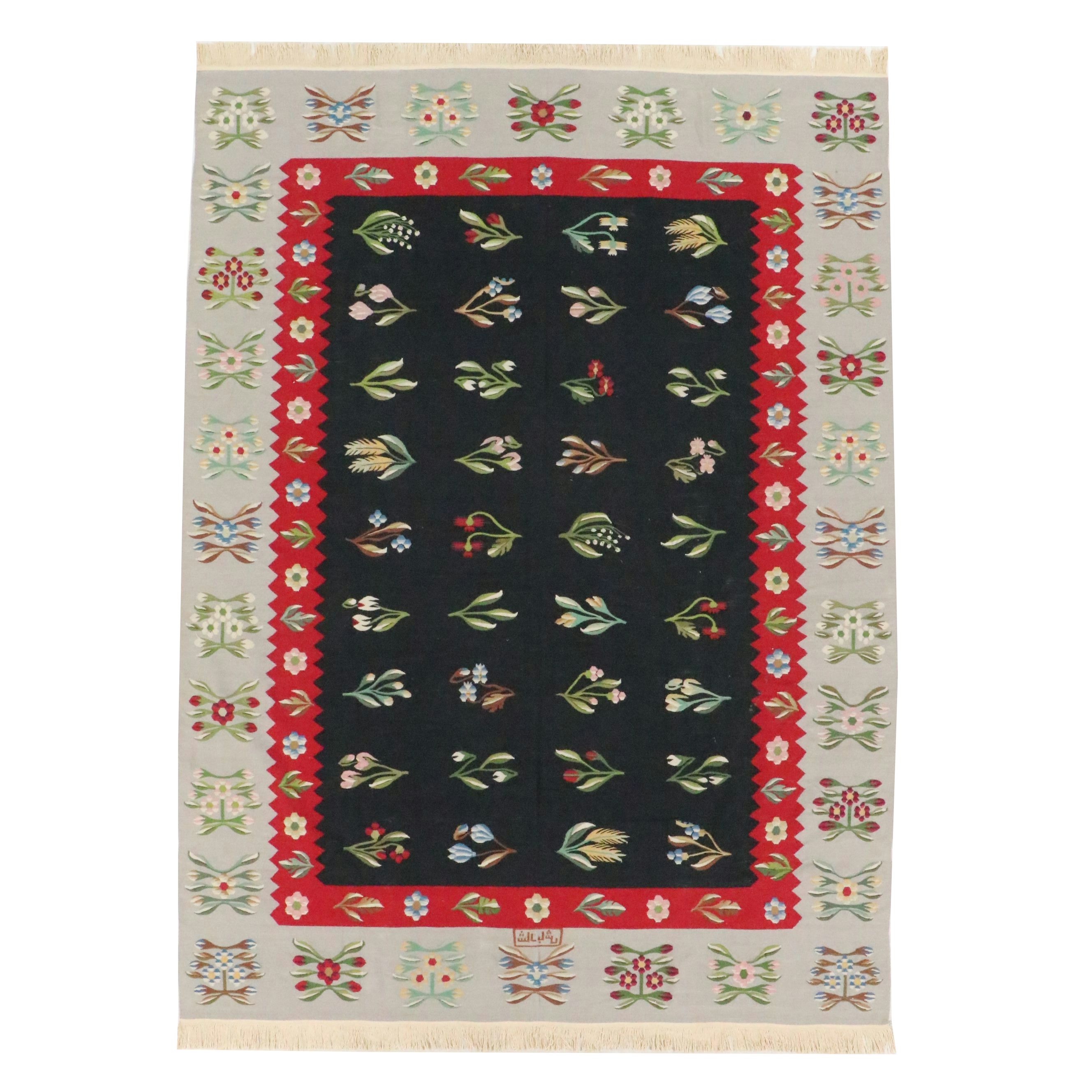 8'8' x 12'3 Handwoven Bessarabian Room Sized Rug