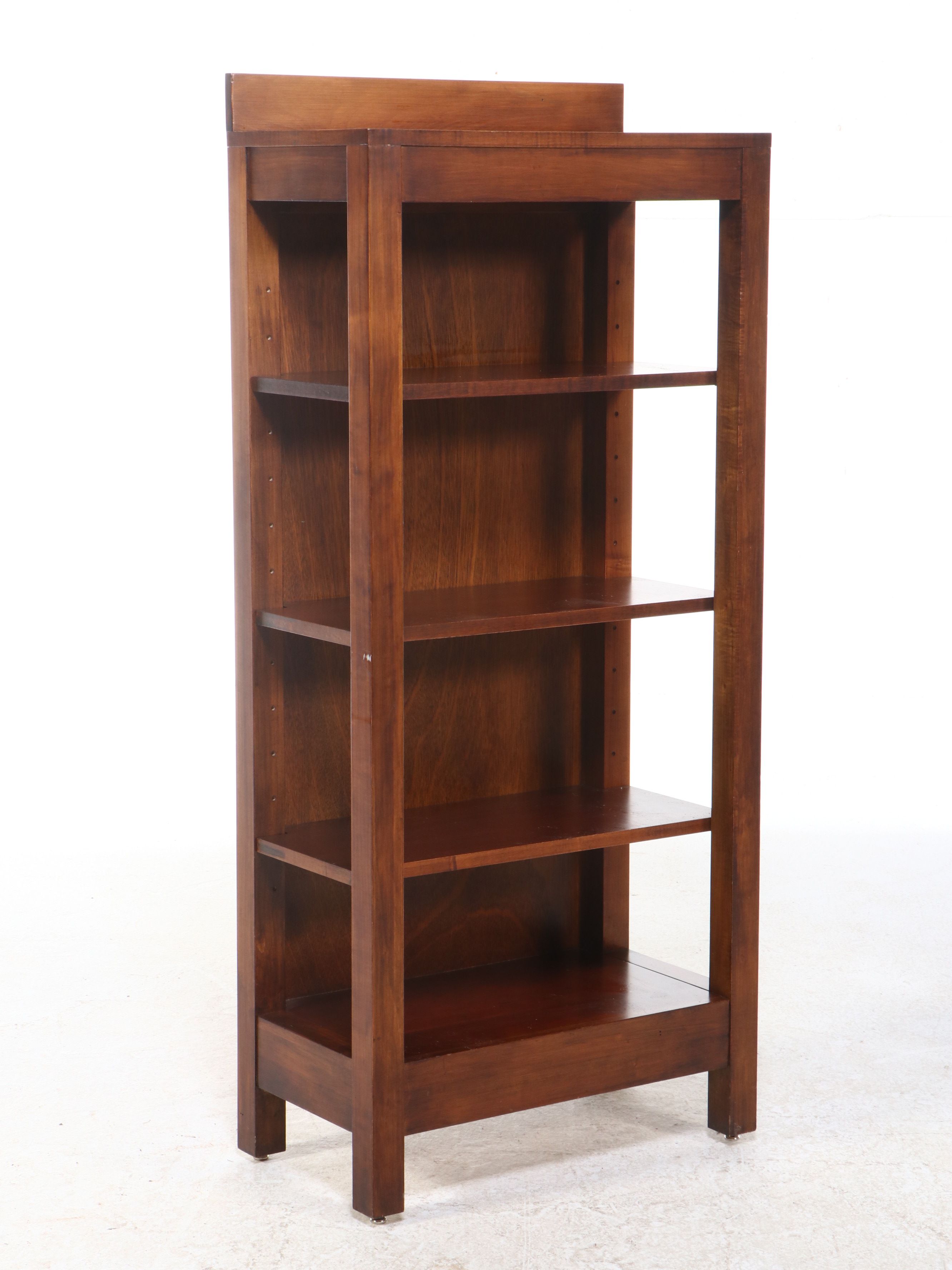 Pair of Romweber Shaker Style Cherry Finish  Bookcases
