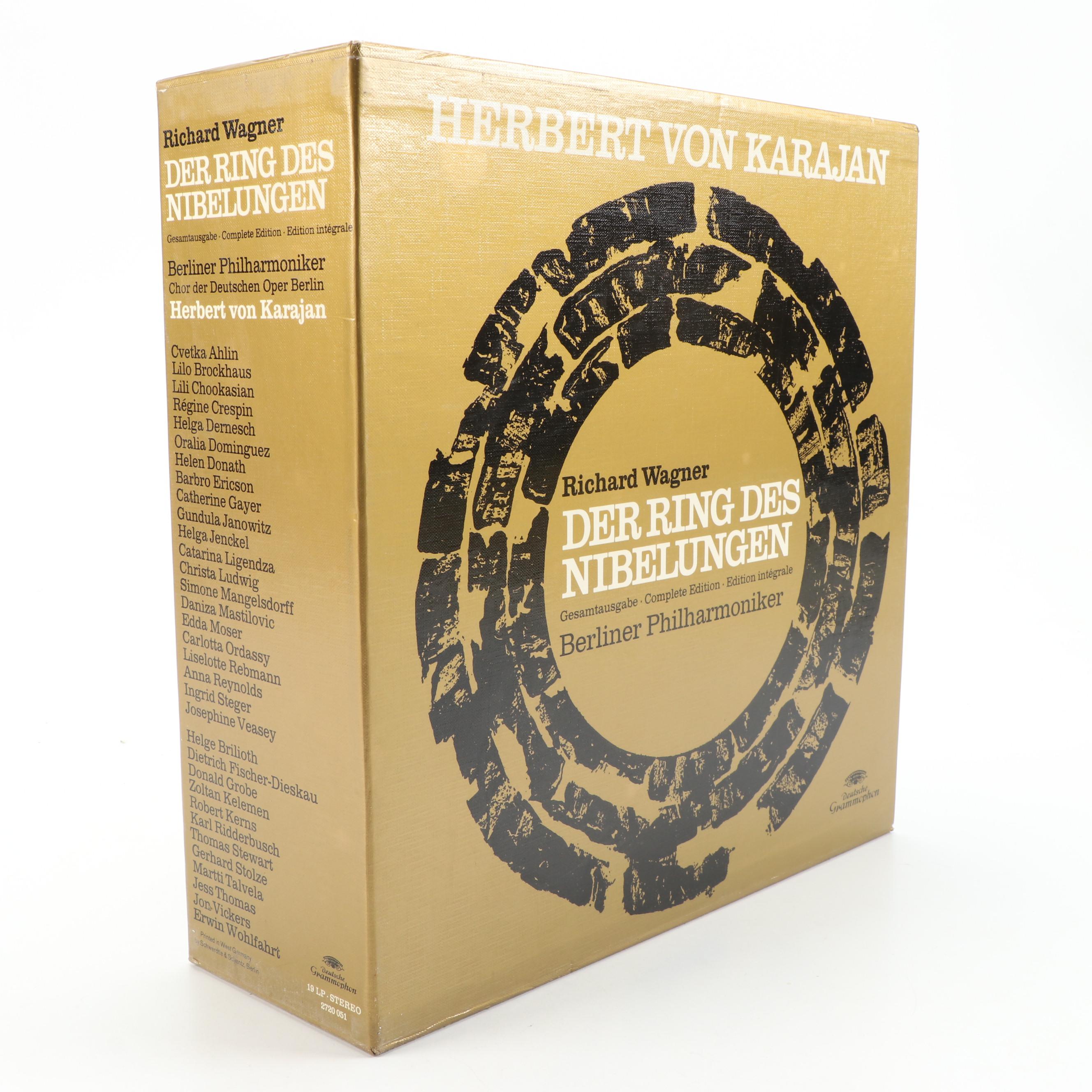 Wagner "Ring of the Nibelungen" Full Set, Classical & Walt Disney Vinyl Records