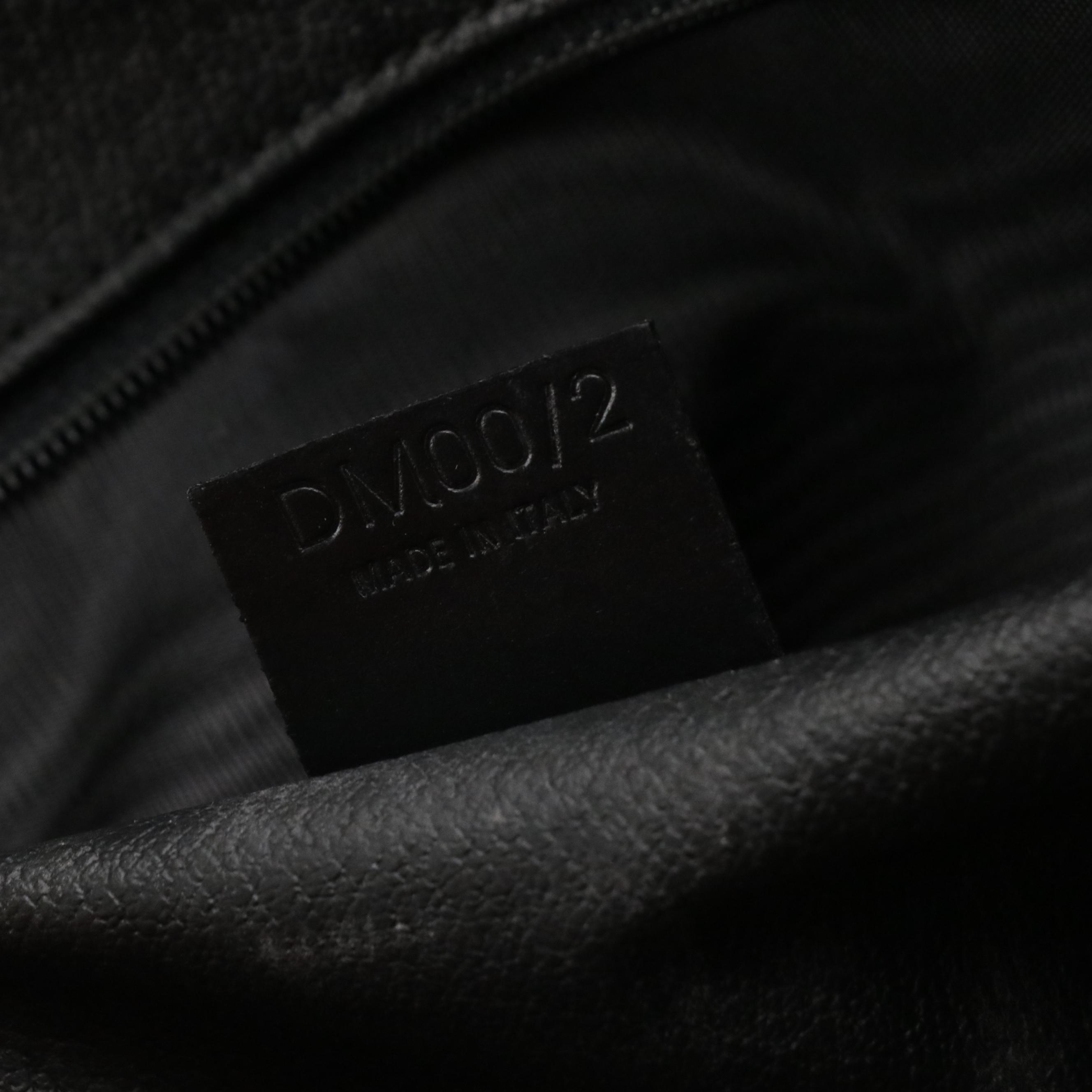 Celine Duffle Bag in Dark Brown and Black Macadam Canvas & Black Leather