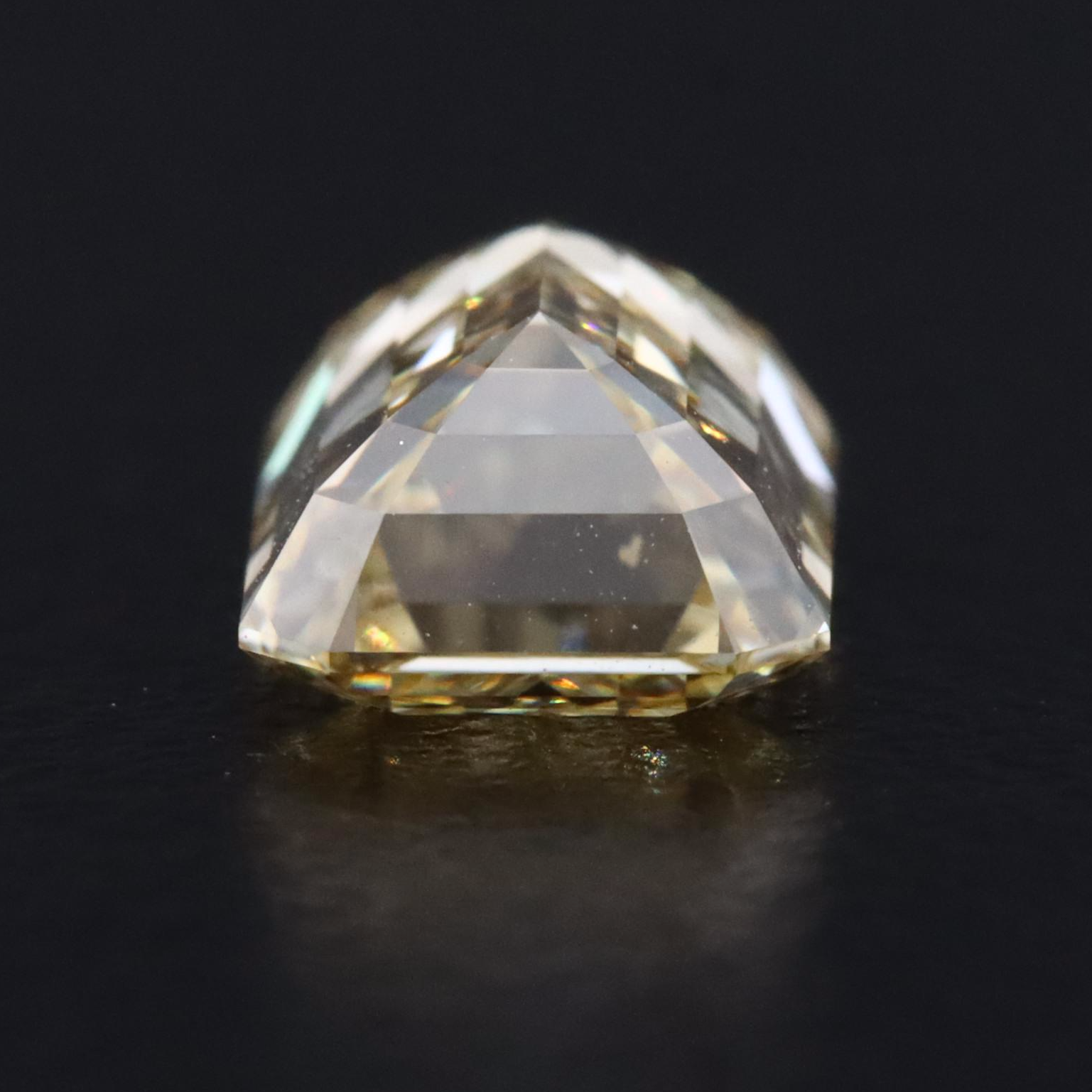 Loose 2.13 CT Lab Grown Fancy Yellow Diamond with IGI Report