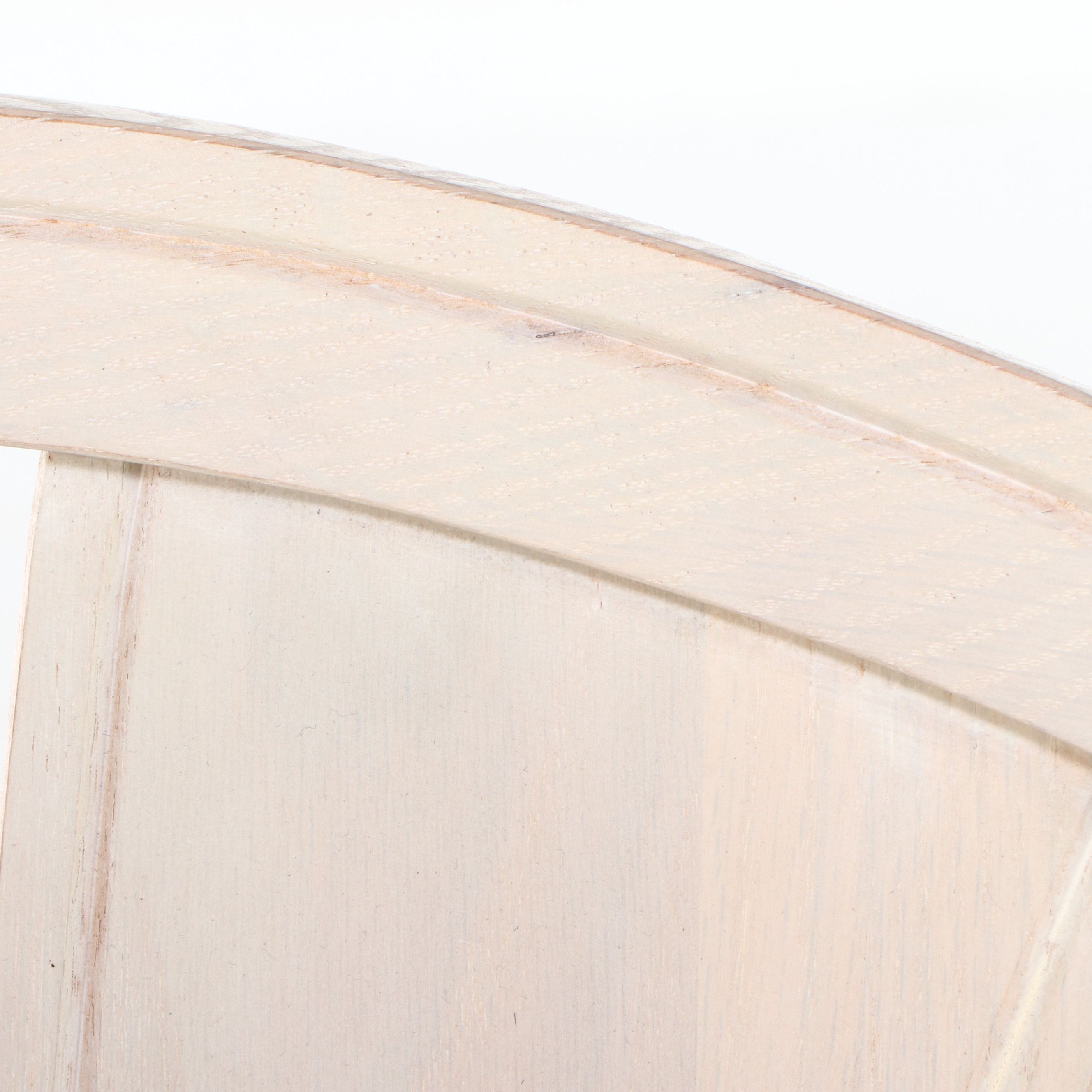 The Keller Mfg. Co. Queen Anne Style White Washed Wood Dining Set