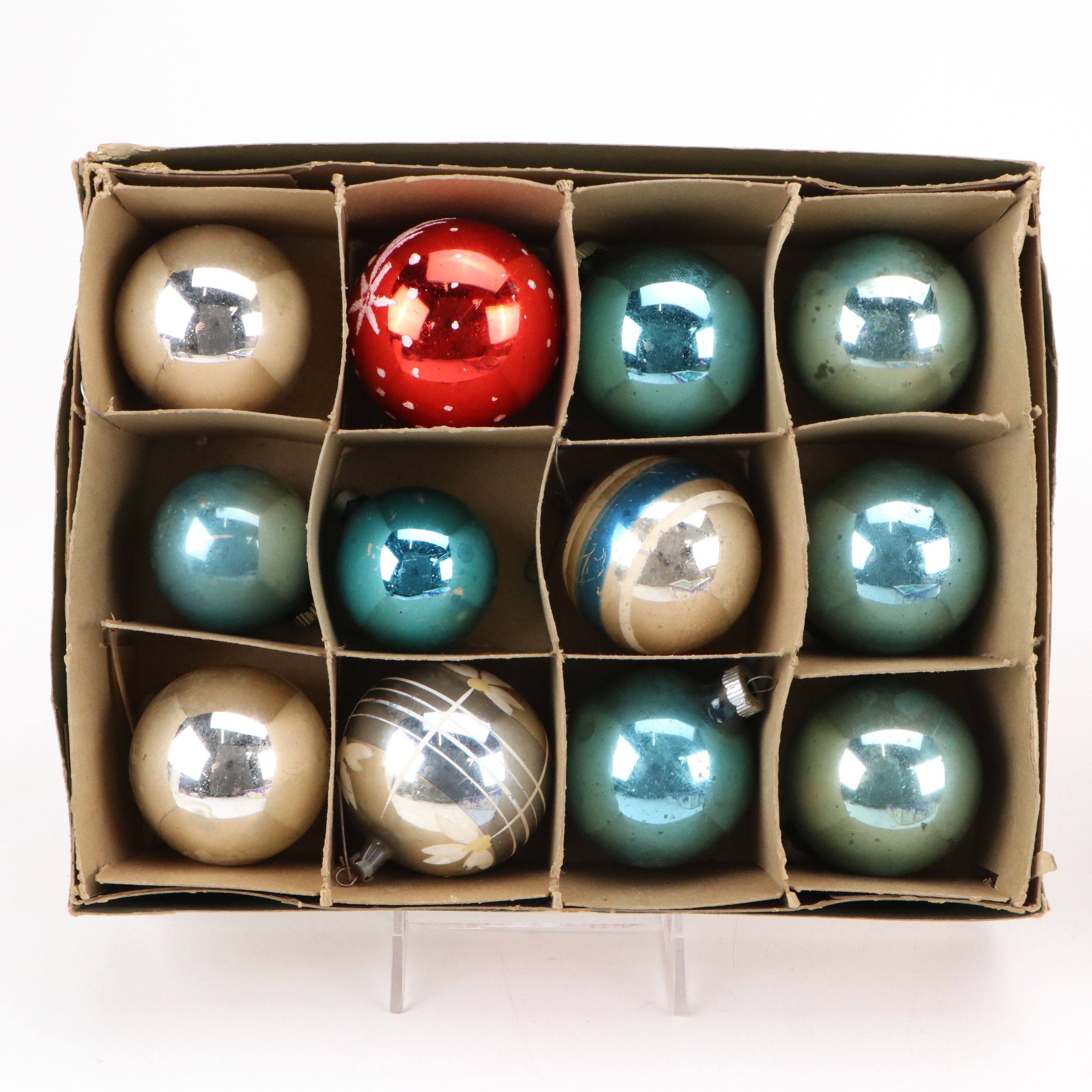 Shiny Brite, Trim Tyme, and More Vintage Glass Christmas Ornaments