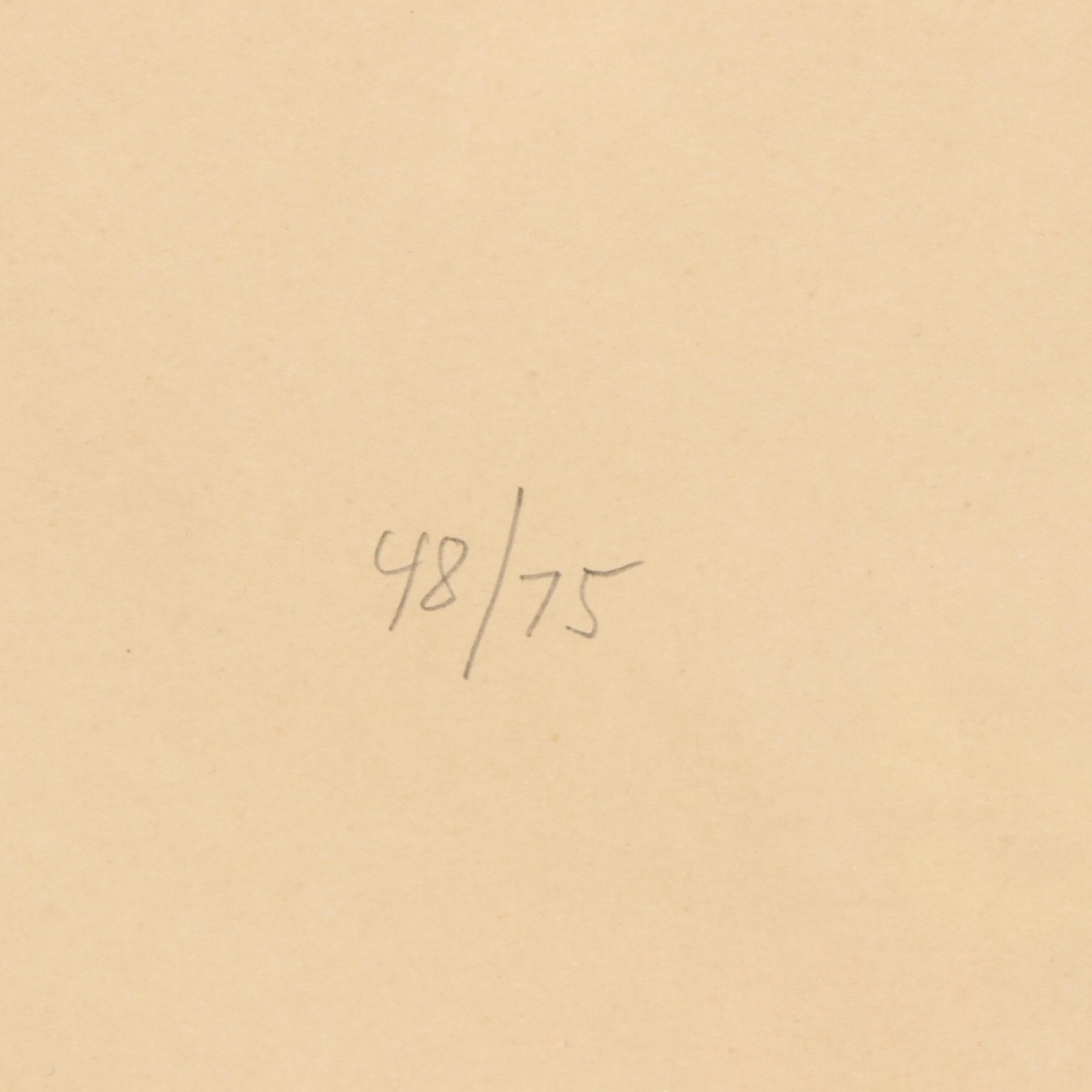 Saul Steinberg Lithograph "Speech," 1966