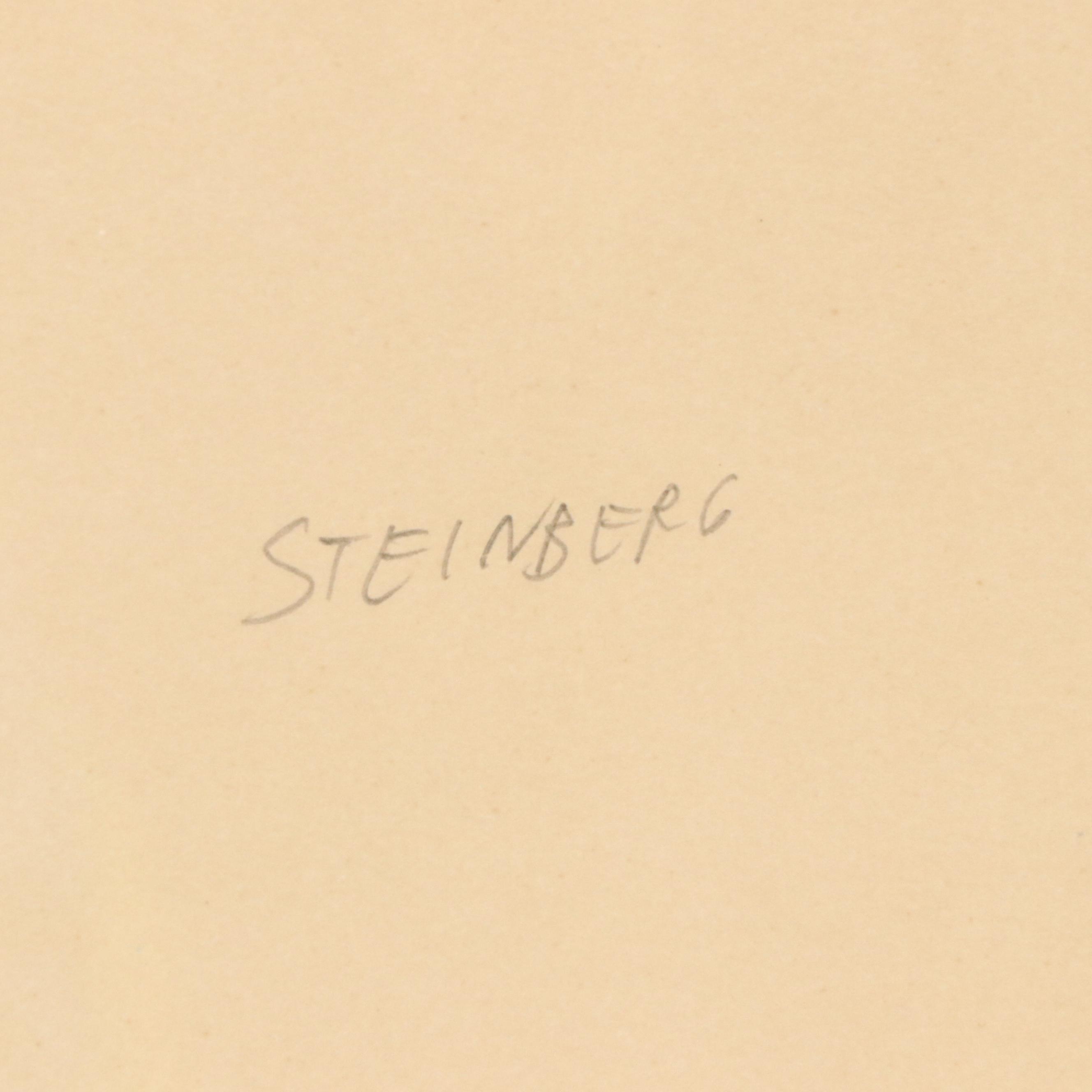 Saul Steinberg Lithograph "Speech," 1966