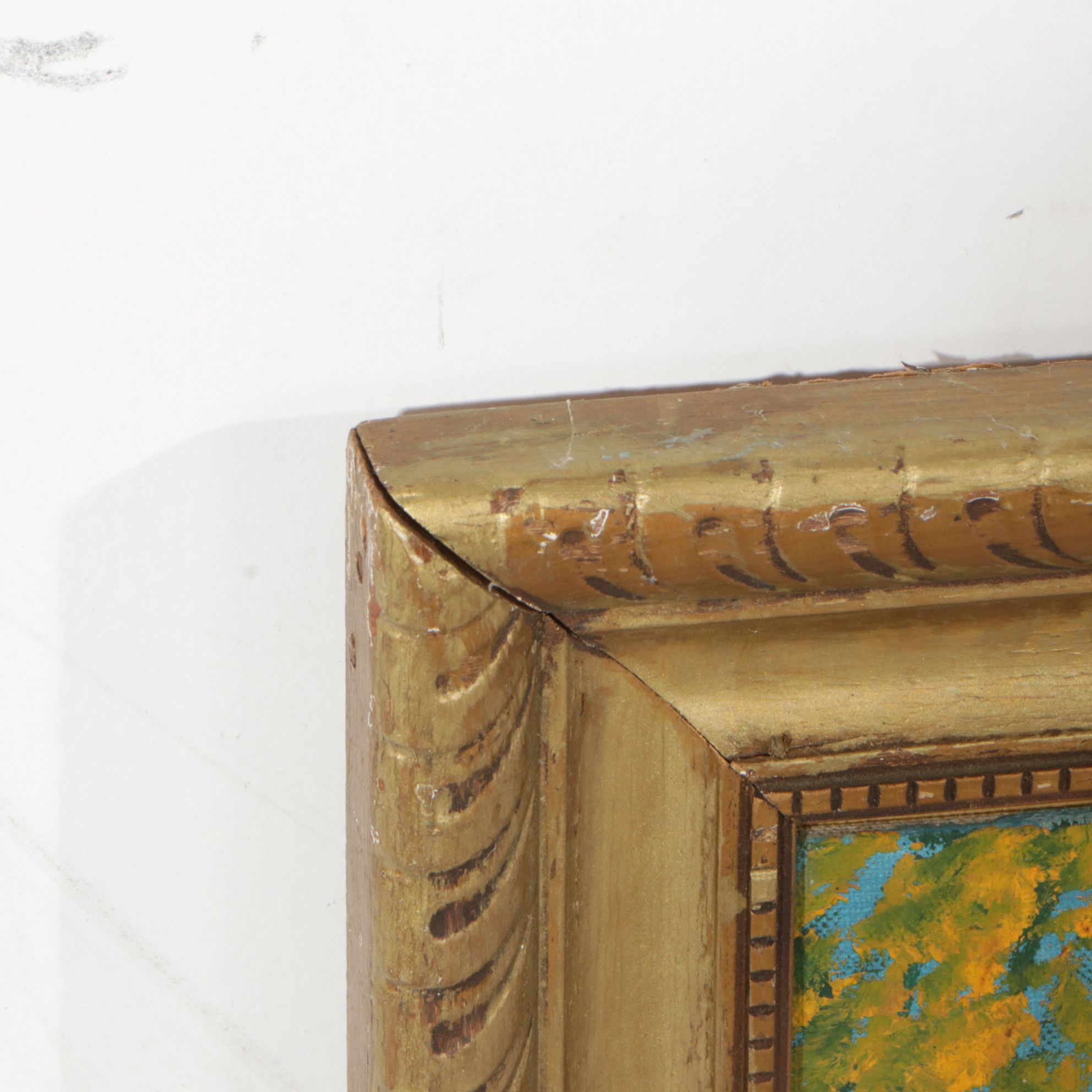 Julie Sowko River Landscape with Boat Dock, Mid to Late 20th Century