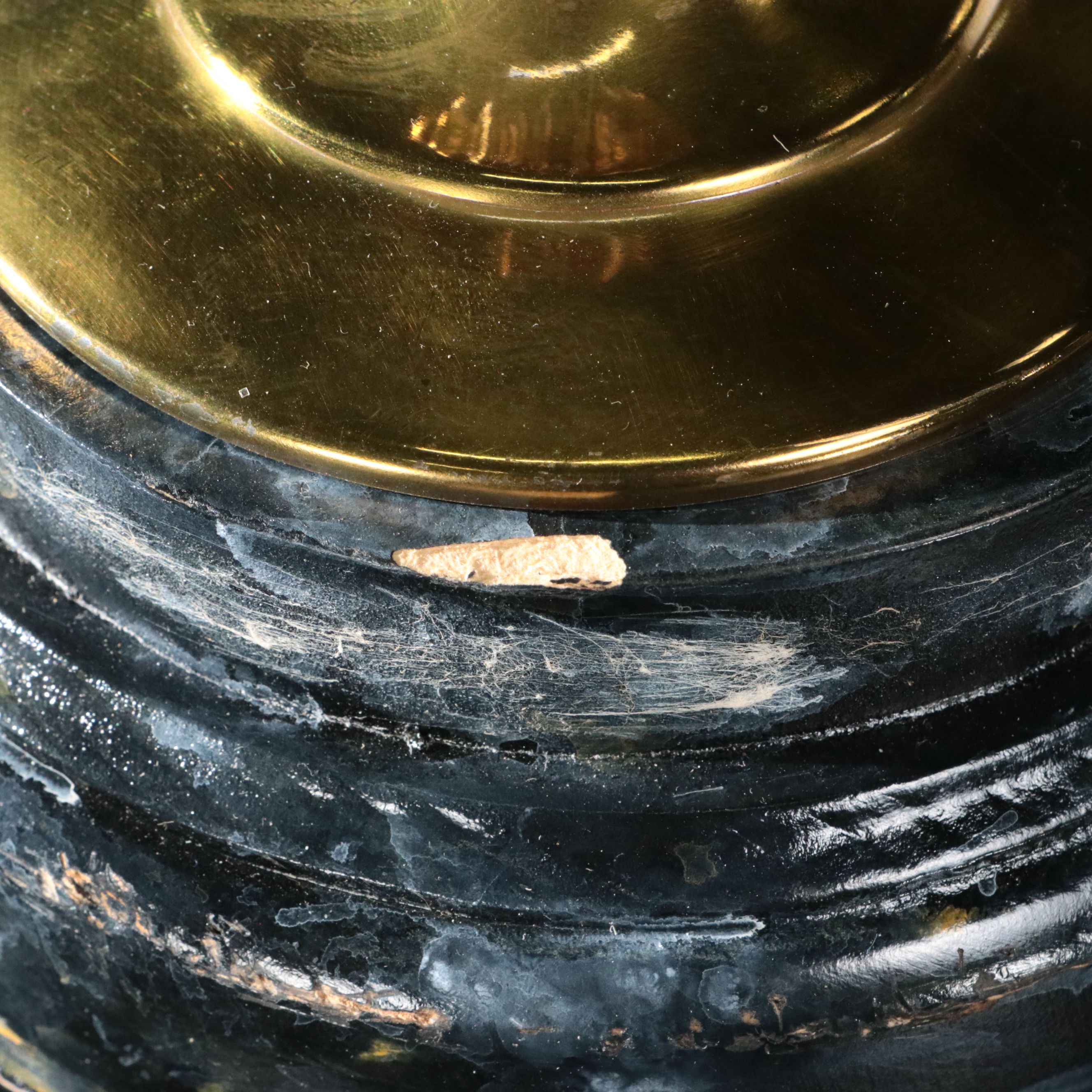 Pair of Directoire Style Metal Plant Stands after Maitland-Smith