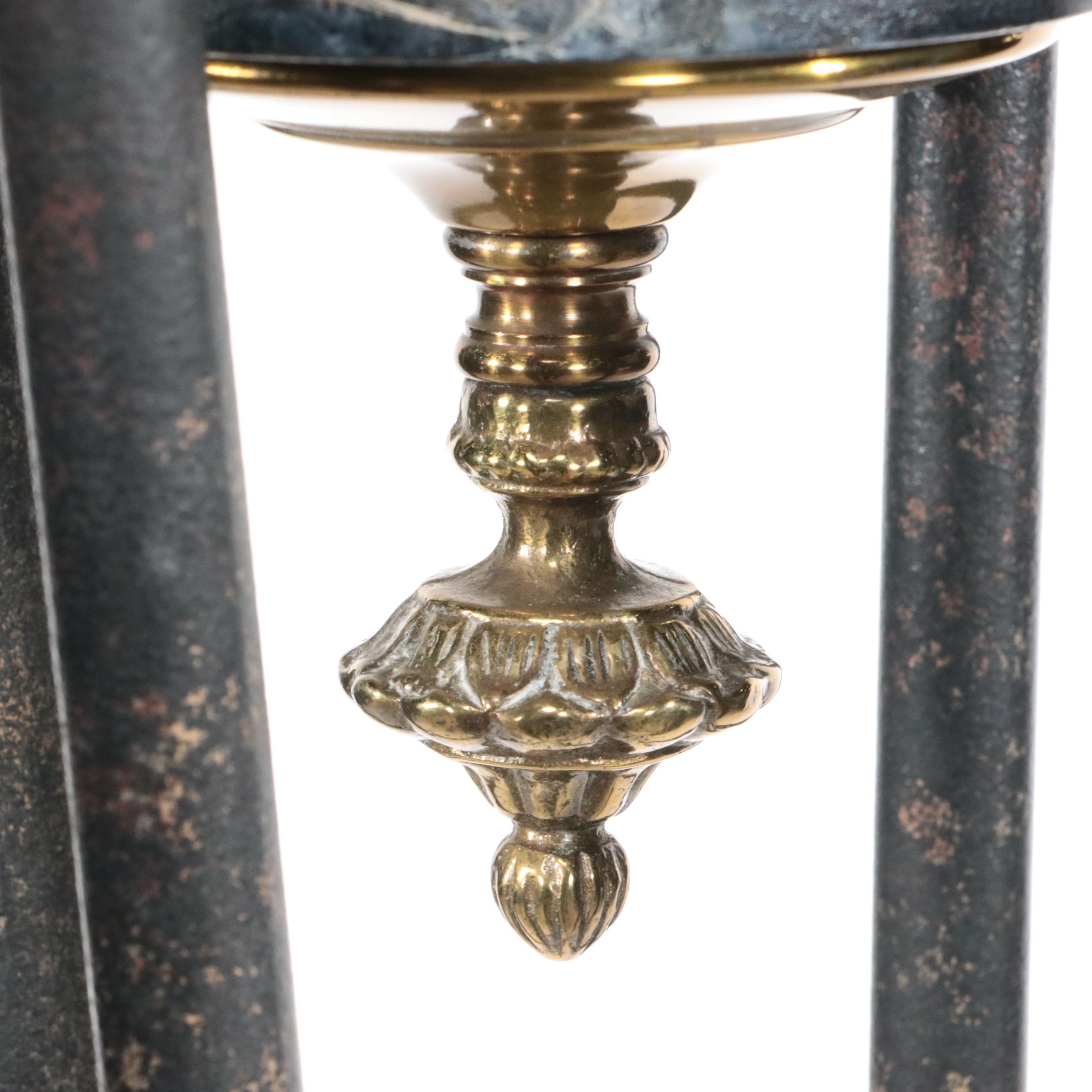 Pair of Directoire Style Metal Plant Stands after Maitland-Smith