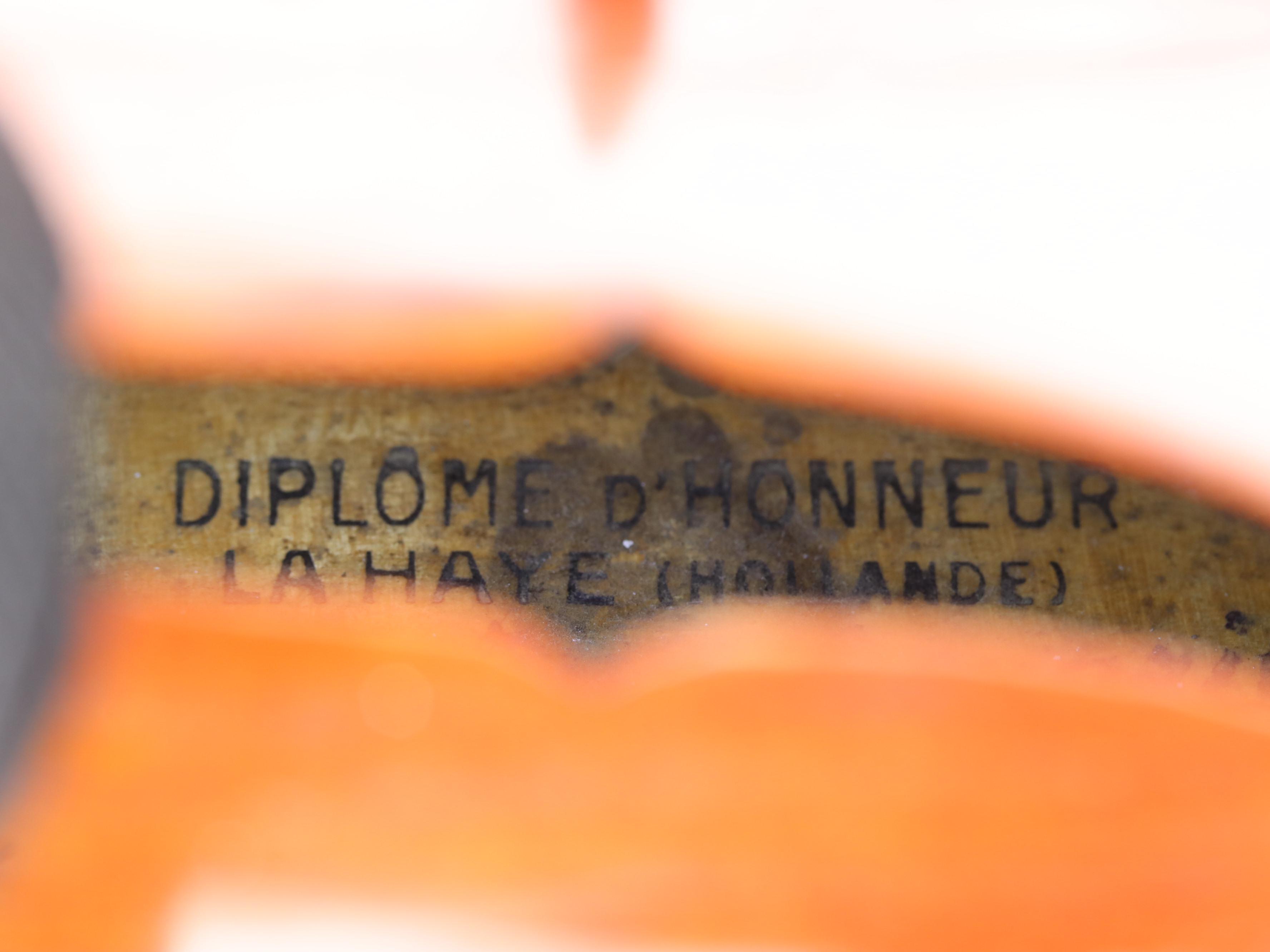 Lucien André Ragot French 4/4 Violin with Bows and Case, Mid-20th Century