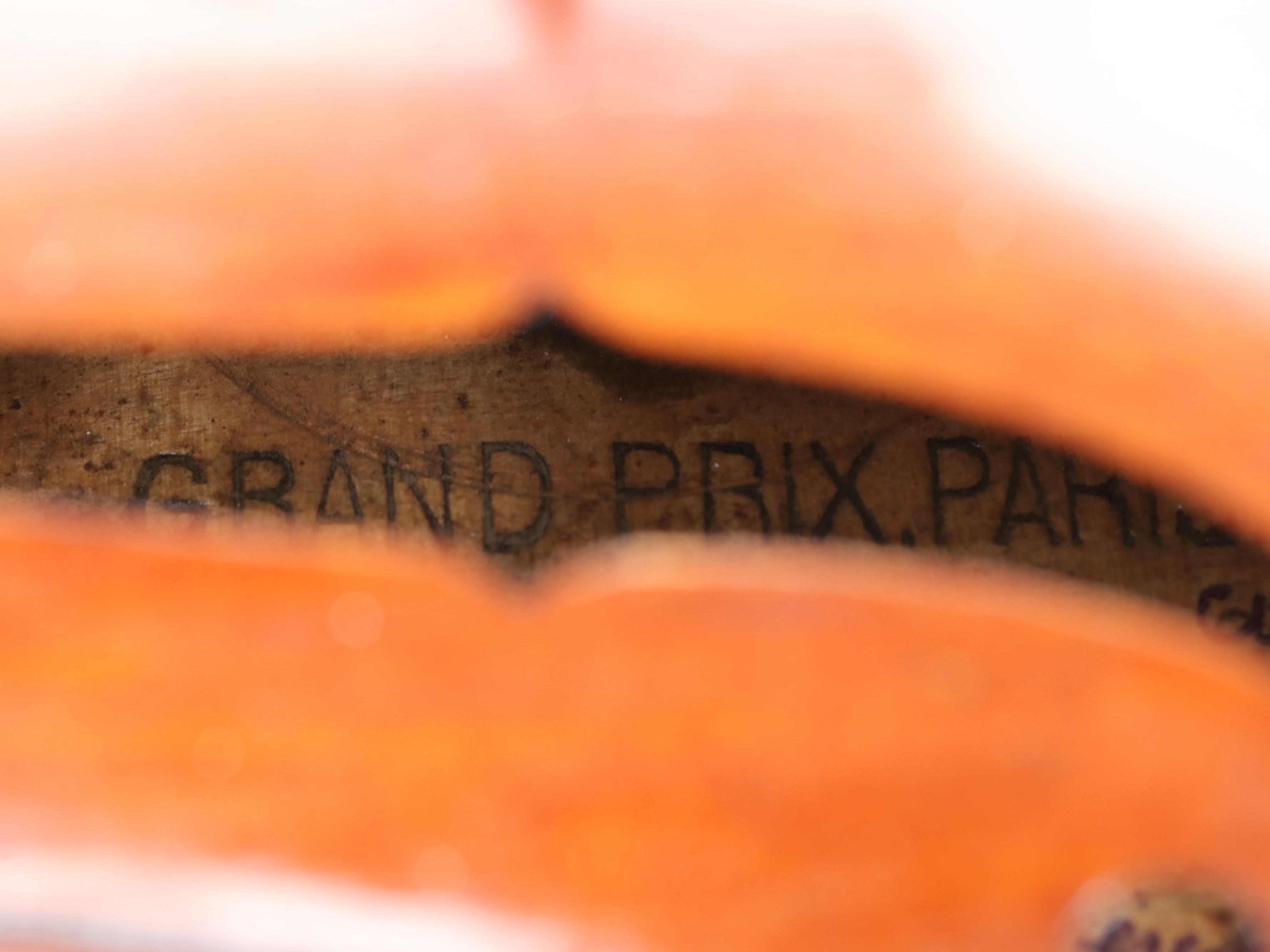 Lucien André Ragot French 4/4 Violin with Bows and Case, Mid-20th Century