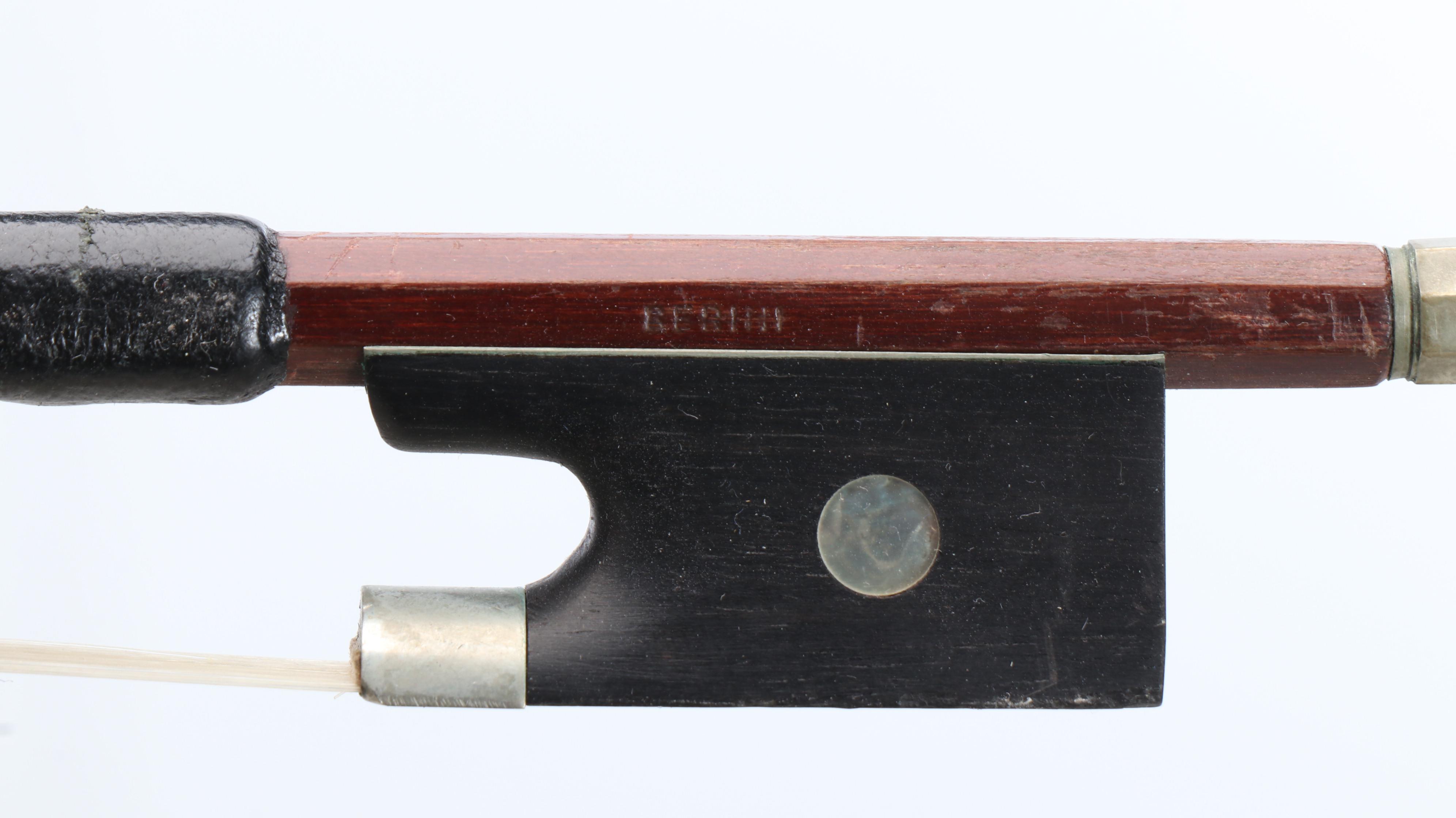 Lucien André Ragot French 4/4 Violin with Bows and Case, Mid-20th Century