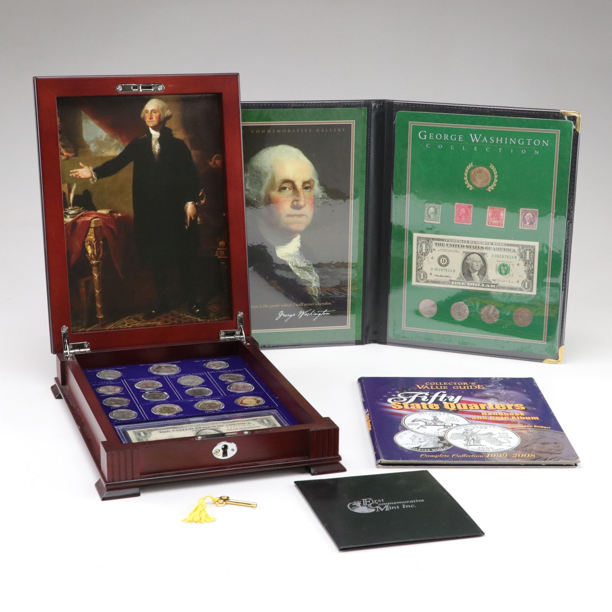 Danbury Mint "George Washington Coin and Currency Collection" and More US Coins