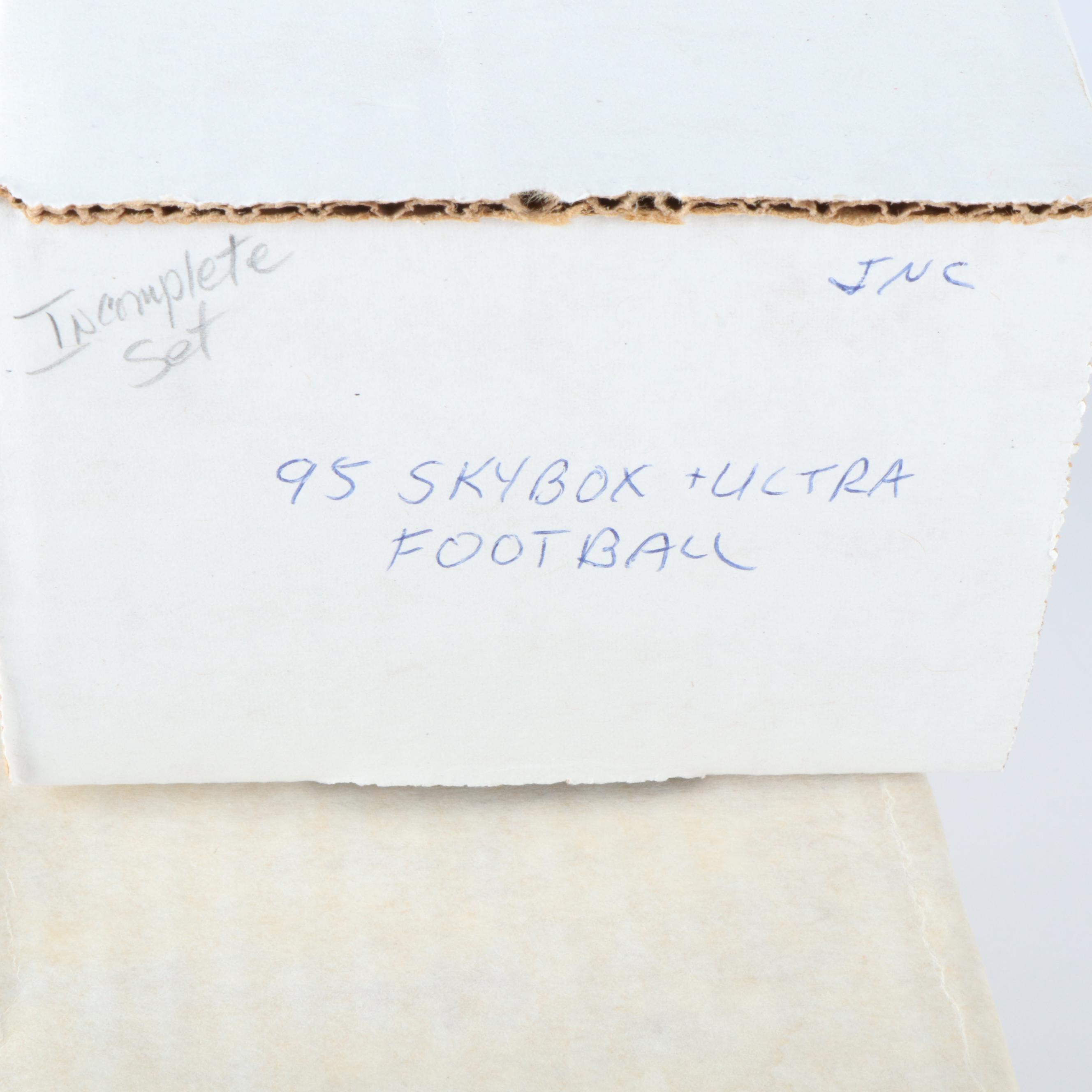 Sixteen Boxes of Baseball and Football Cards, 1980s to 1990s