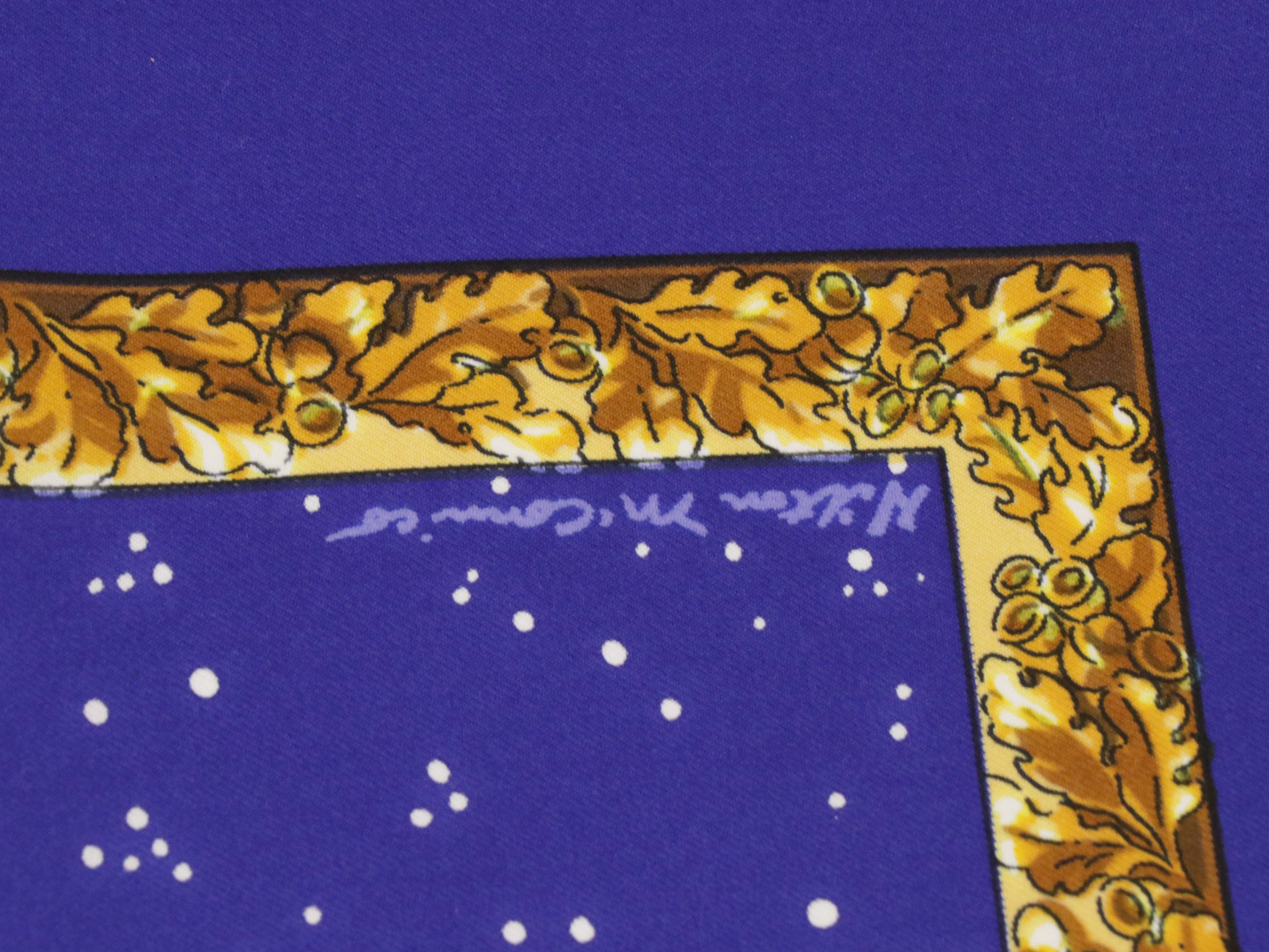 Hermès "Souvenirs de Paris" Scarf 90 in Silk Twill with Box