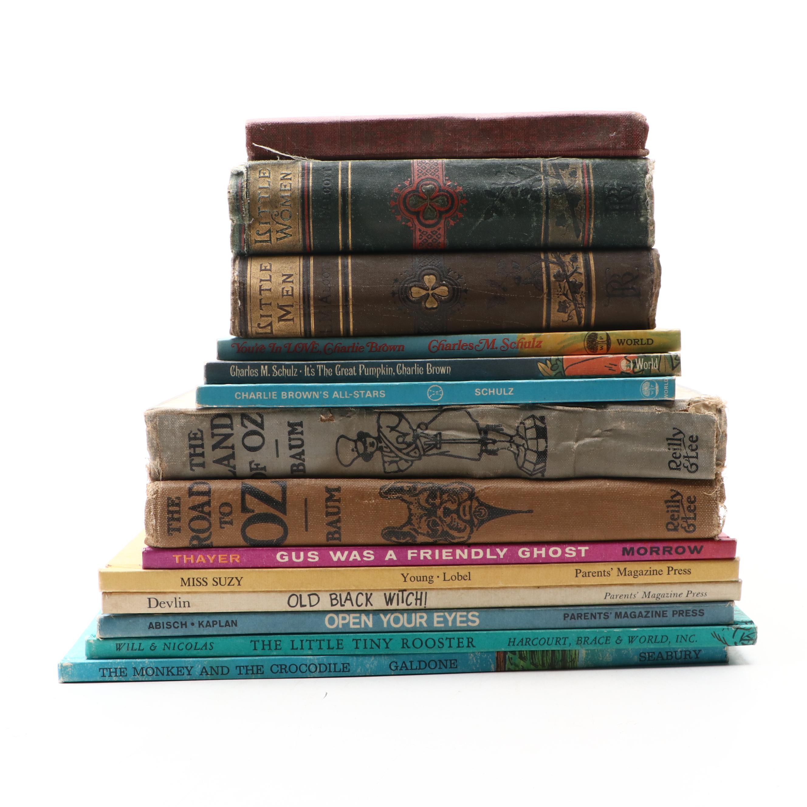 First Edition "Charlie Brown" by Charles M. Schulz and More Children's Books