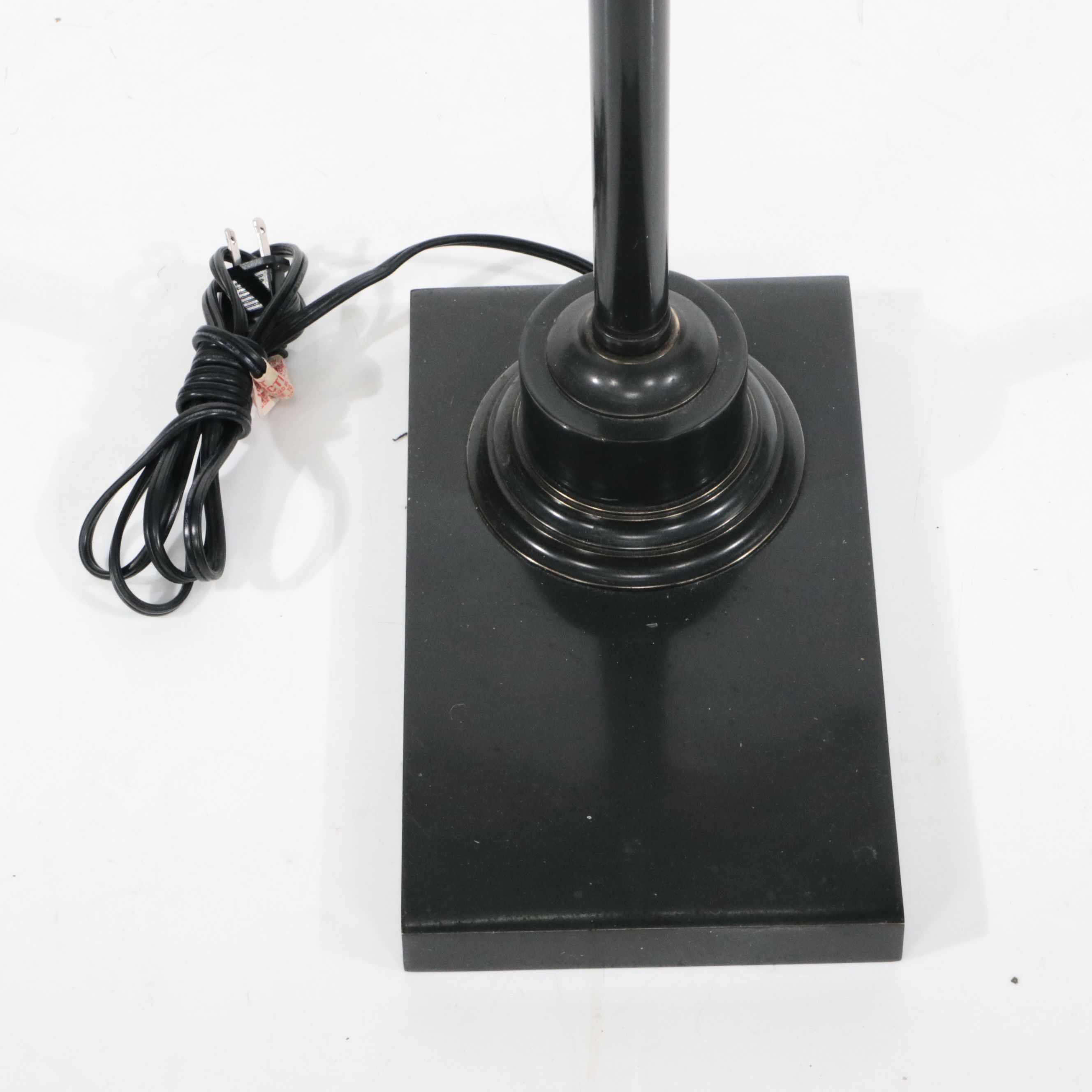 Postmodern Gunmetal Grey Swing Arm Pharmacy Floor Lamp, 2006