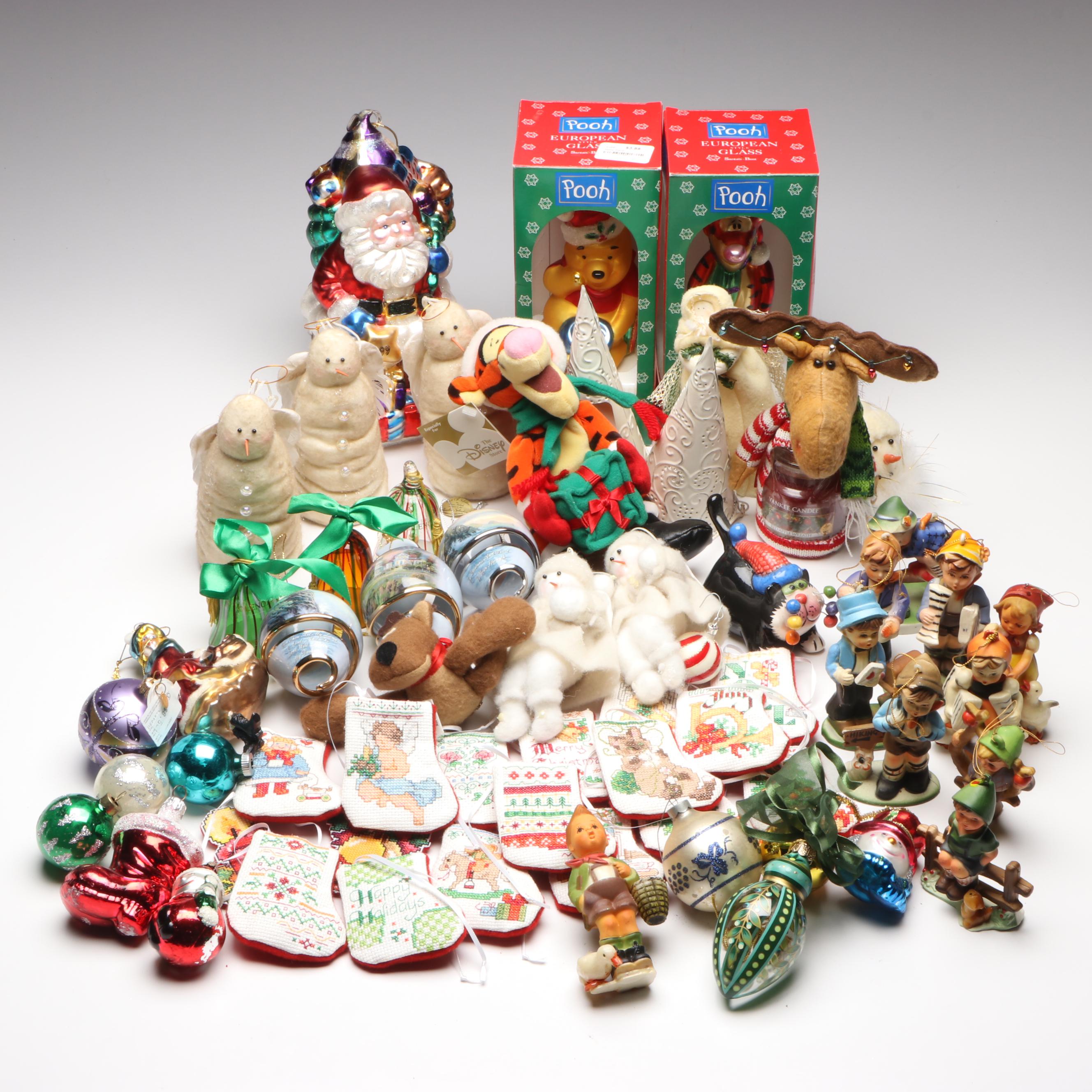 Lenox "Season's Greetings" Bells with Other Christmas Ornaments and More