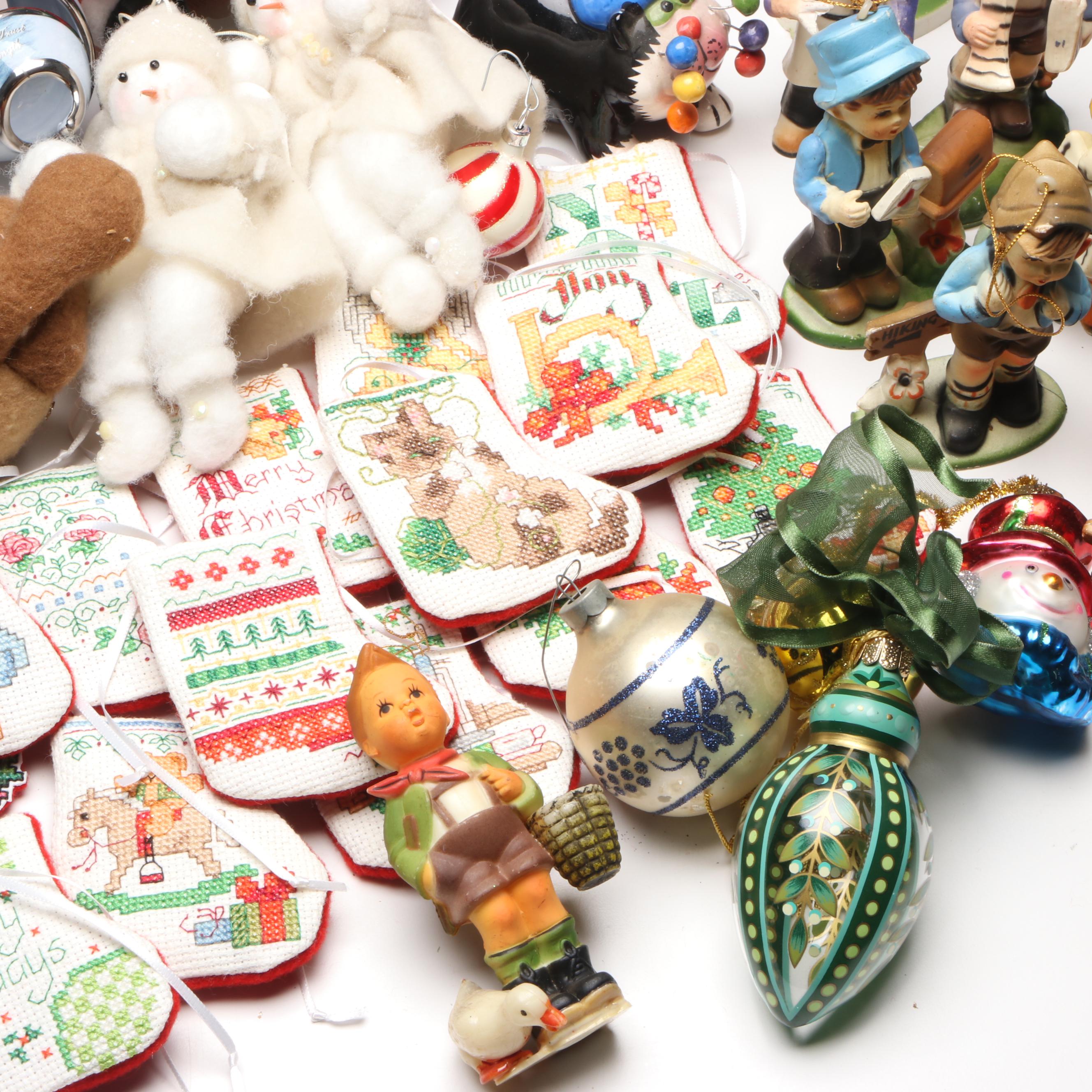 Lenox "Season's Greetings" Bells with Other Christmas Ornaments and More