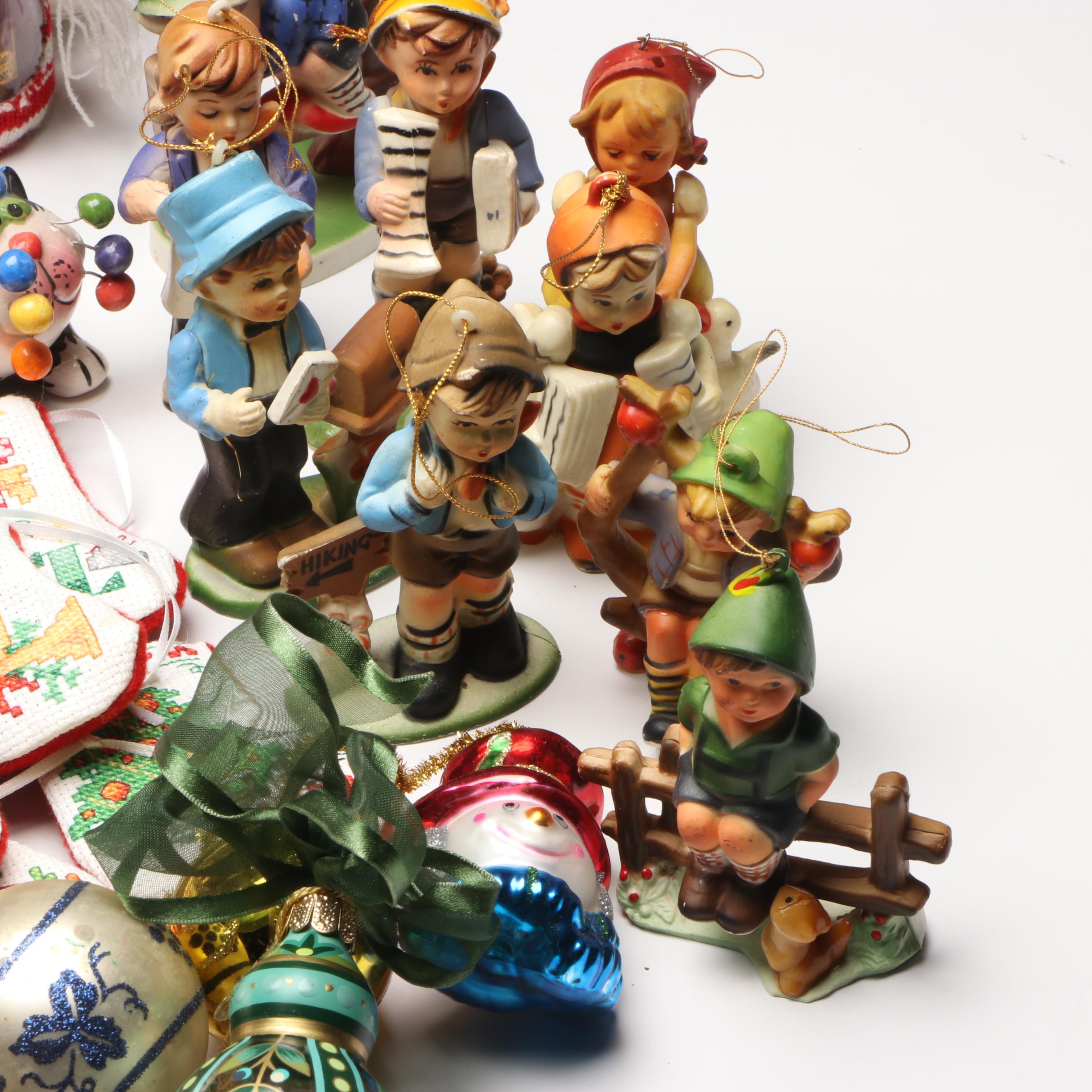 Lenox "Season's Greetings" Bells with Other Christmas Ornaments and More